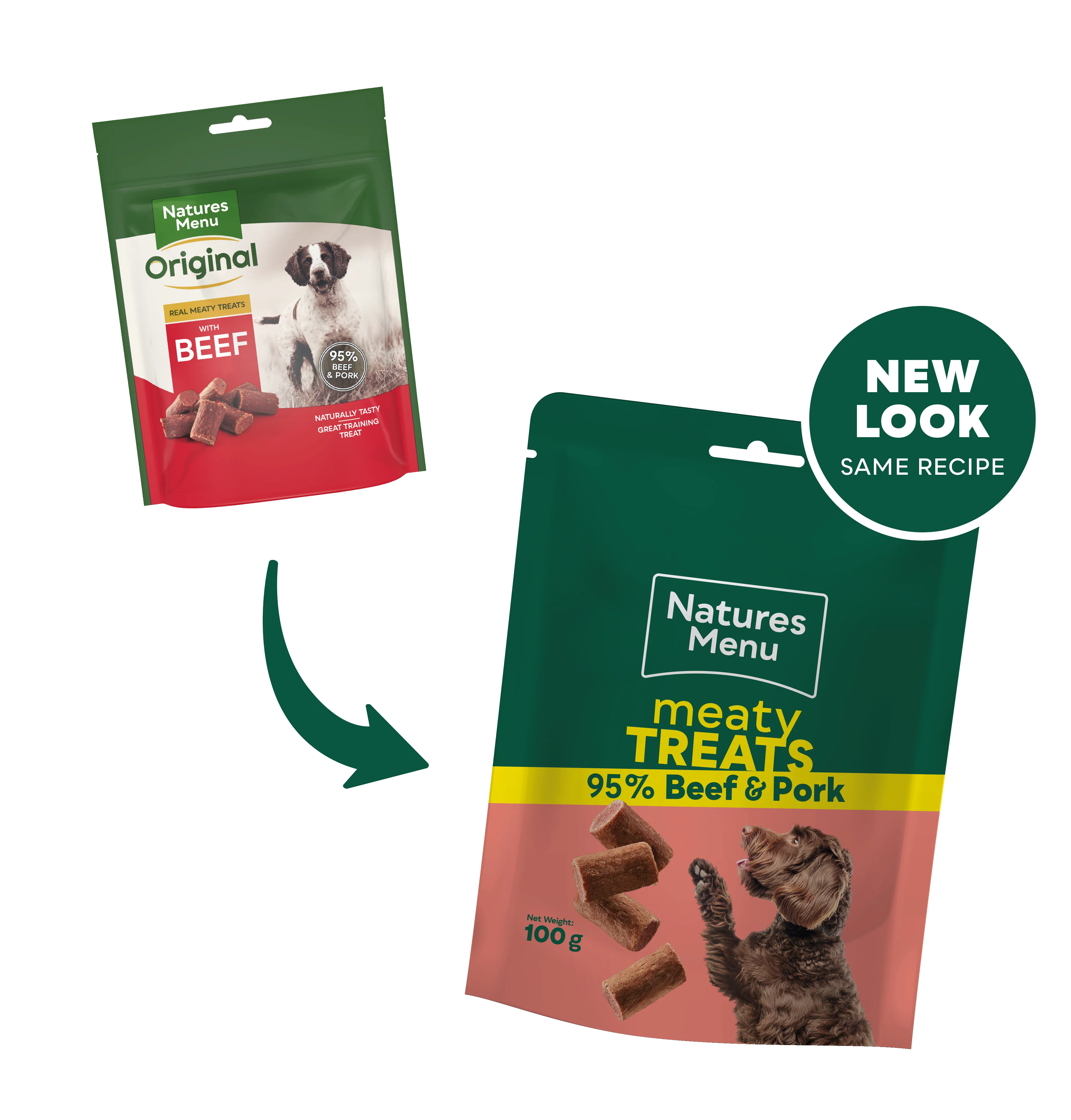 Natures Menu Meaty Treats with Beef & Pork for Adult Dogs - Image 6
