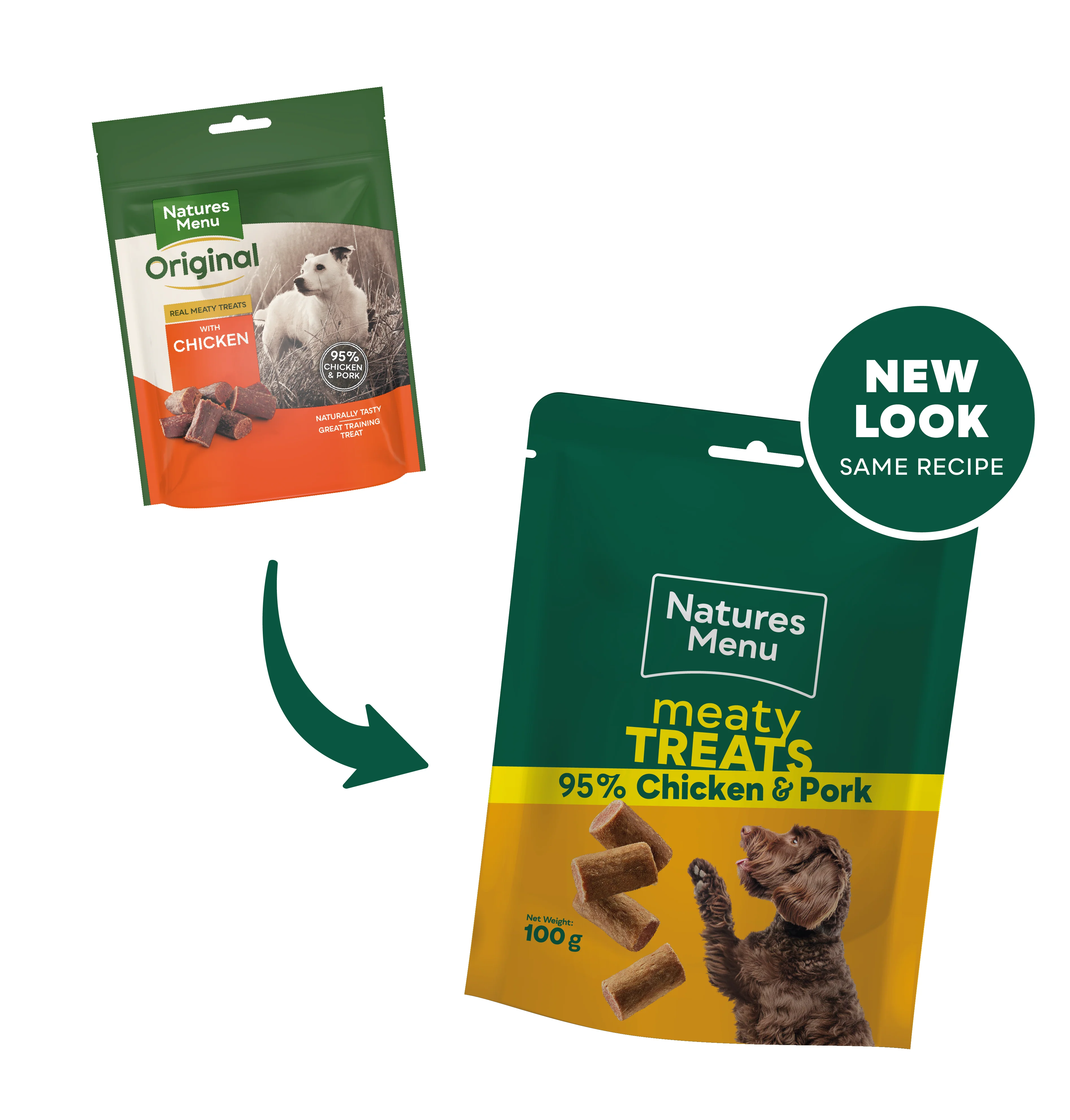 Natures Menu Meaty Treats with Chicken & Pork for Adult Dogs - Image 6