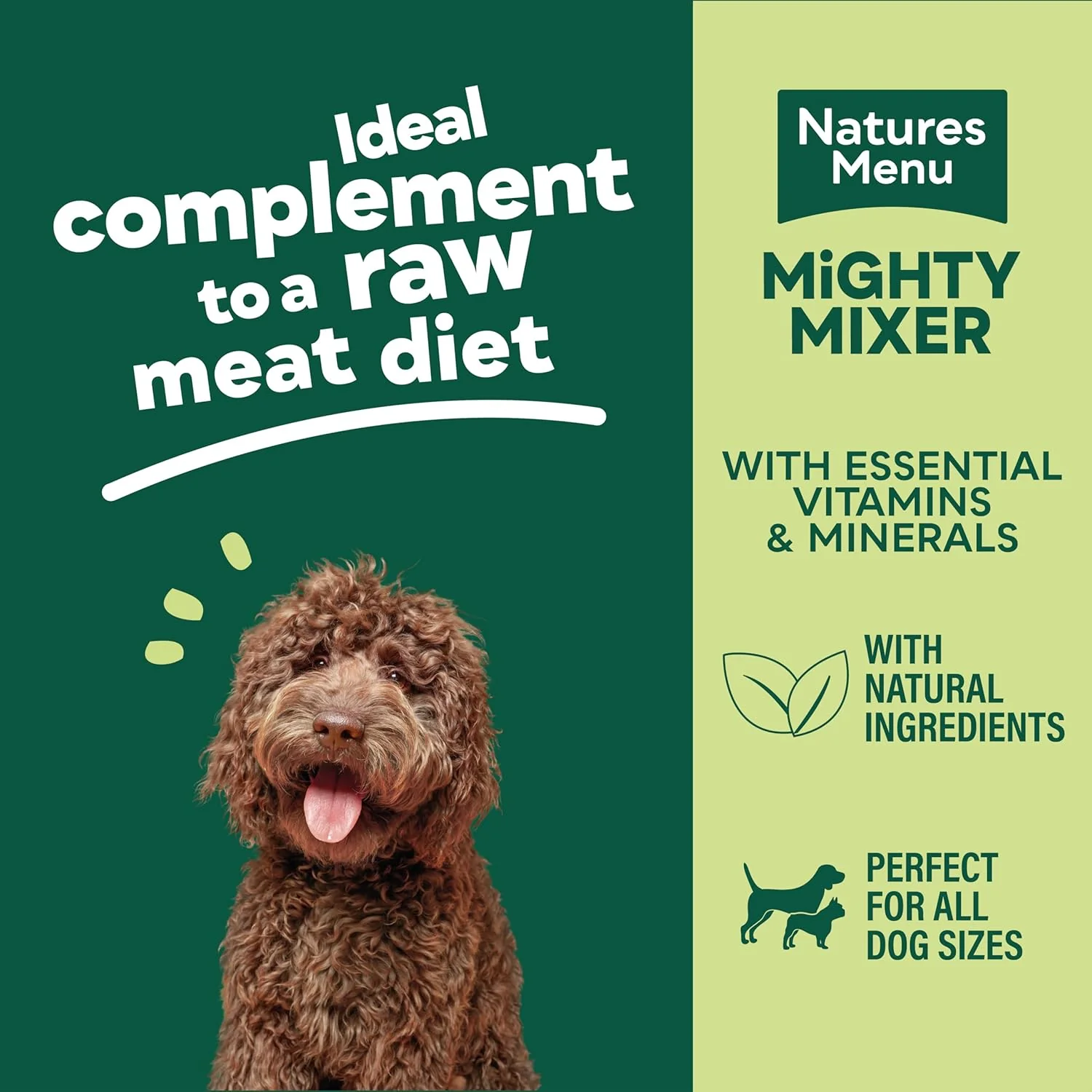 Natures Menu Mighty Mixer Turkey & Oats Dry Dog Food - Image 6