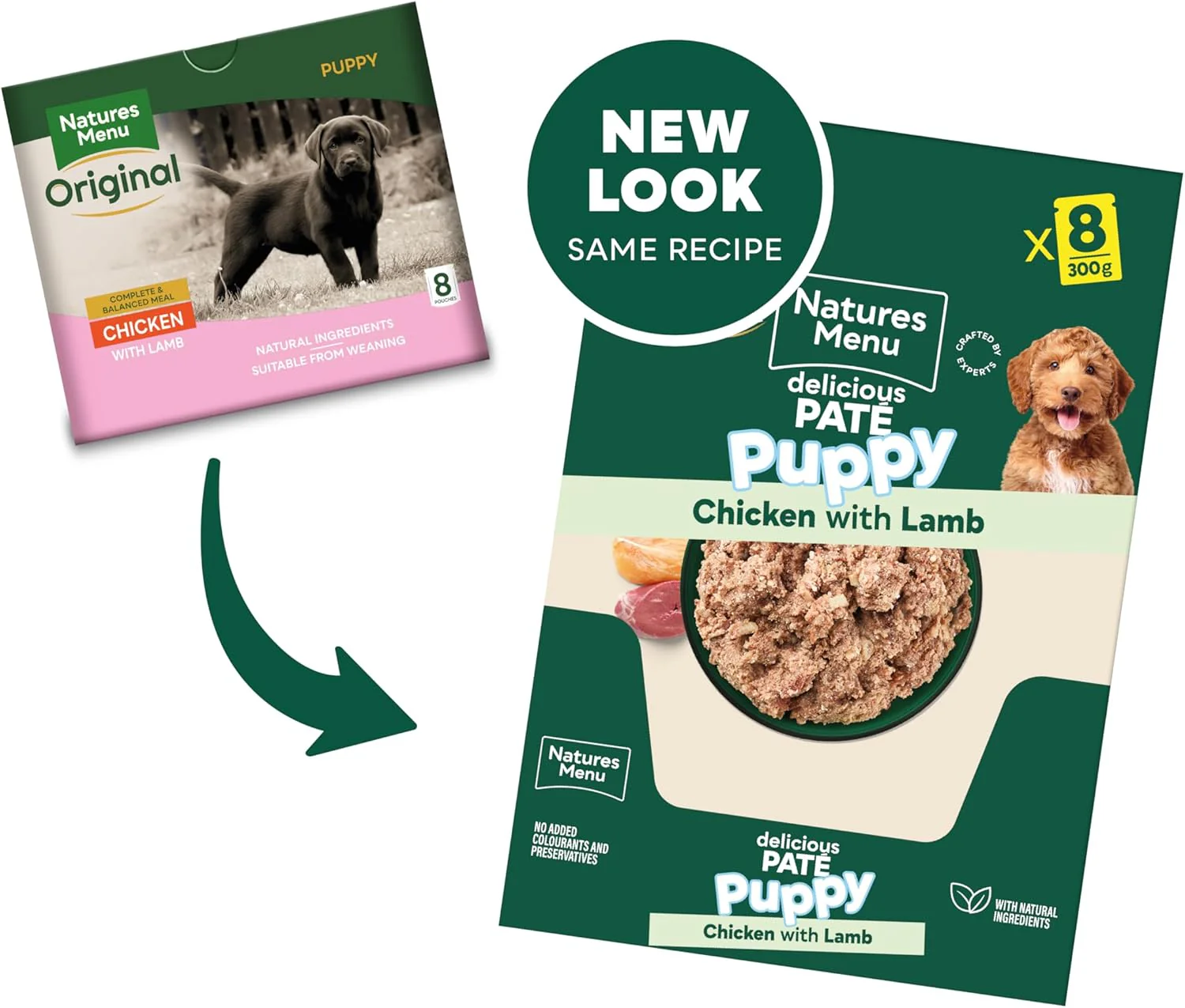 Natures Menu Puppy Wet Dog Food - Chicken, Lamb & Rice - Image 4