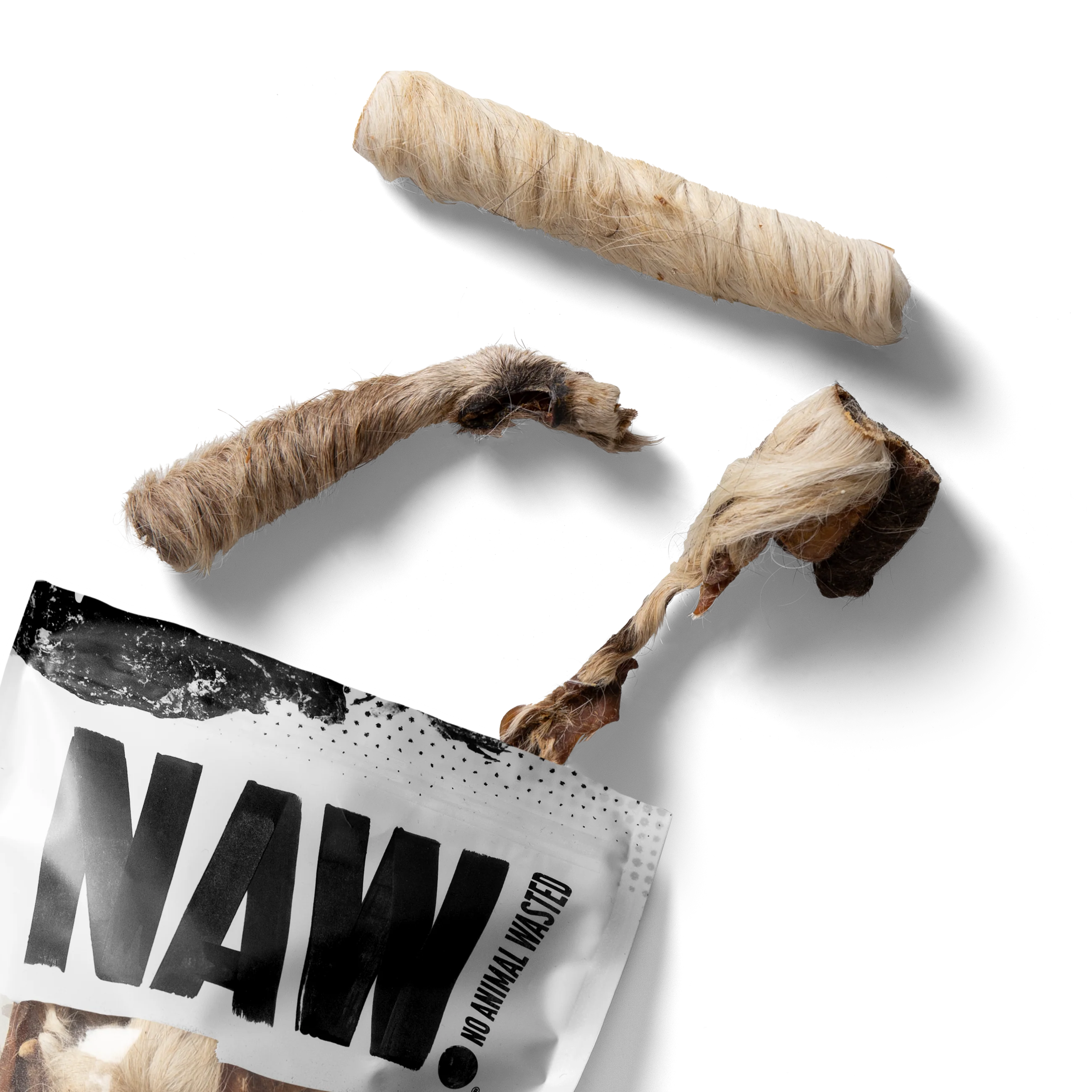 NAW Natural Beef Hairy Skin Dog Chew Treats - Image 2