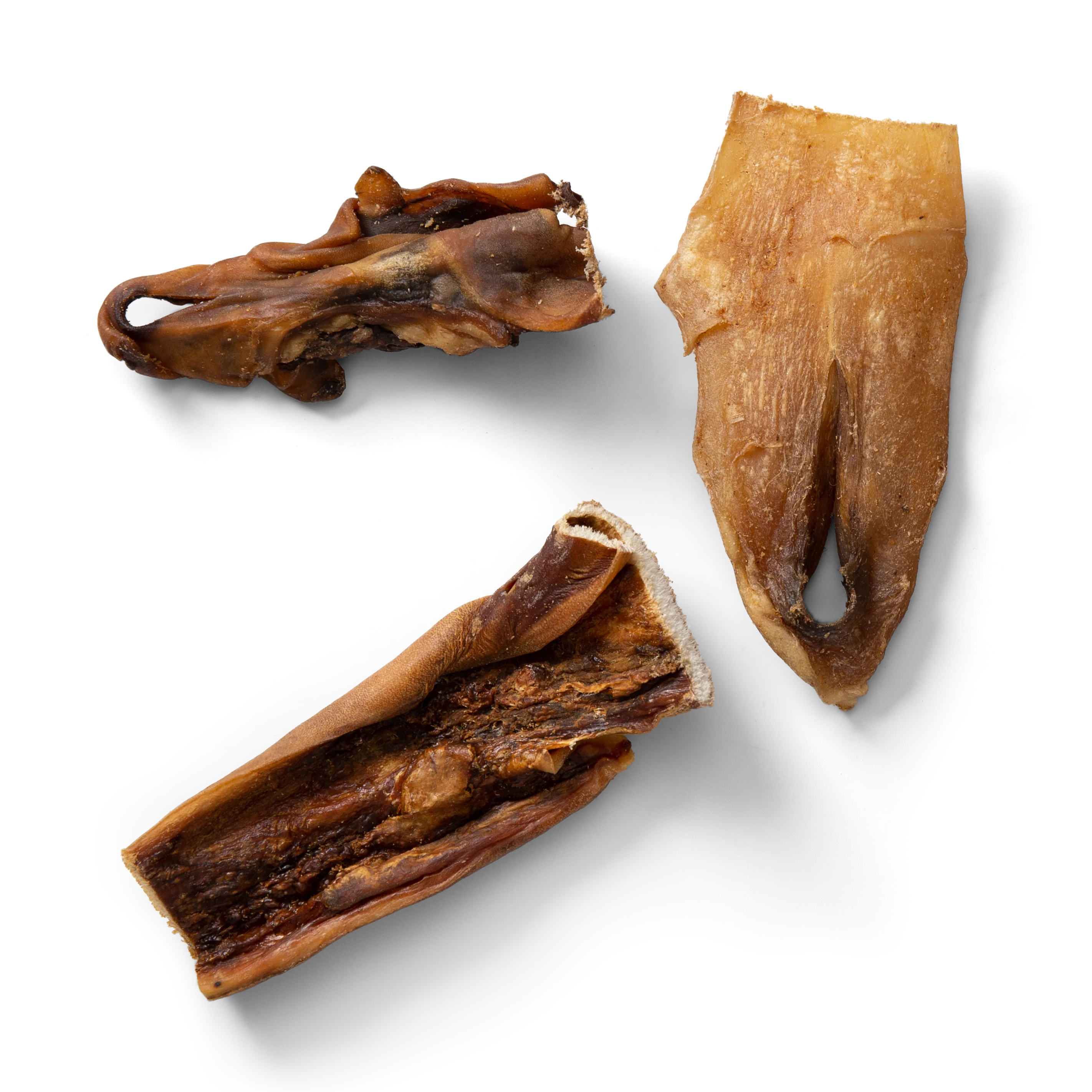 NAW Natural Beef Head Skin Dog Chew Treats - Image 2