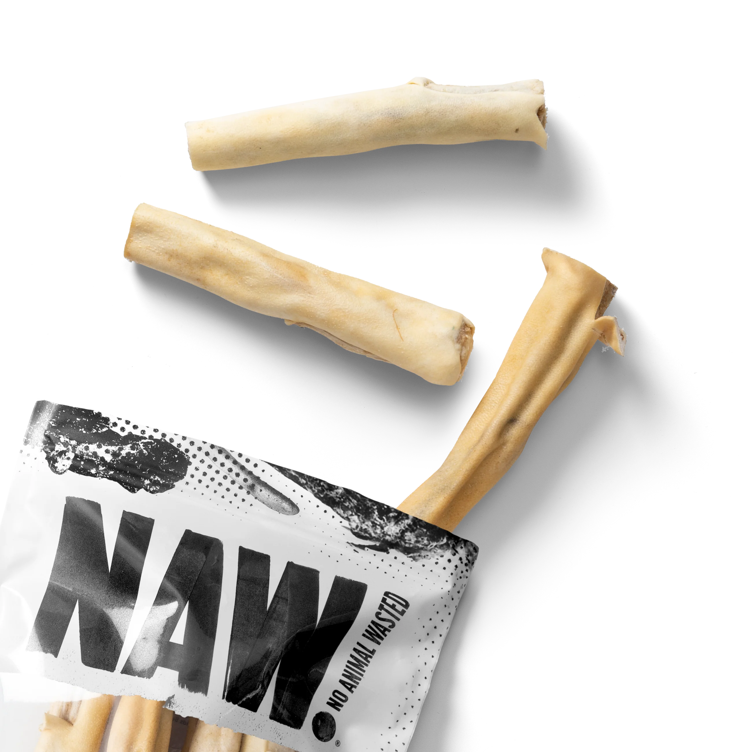 NAW Natural Beef Tails Dog Chew Treats - Image 2