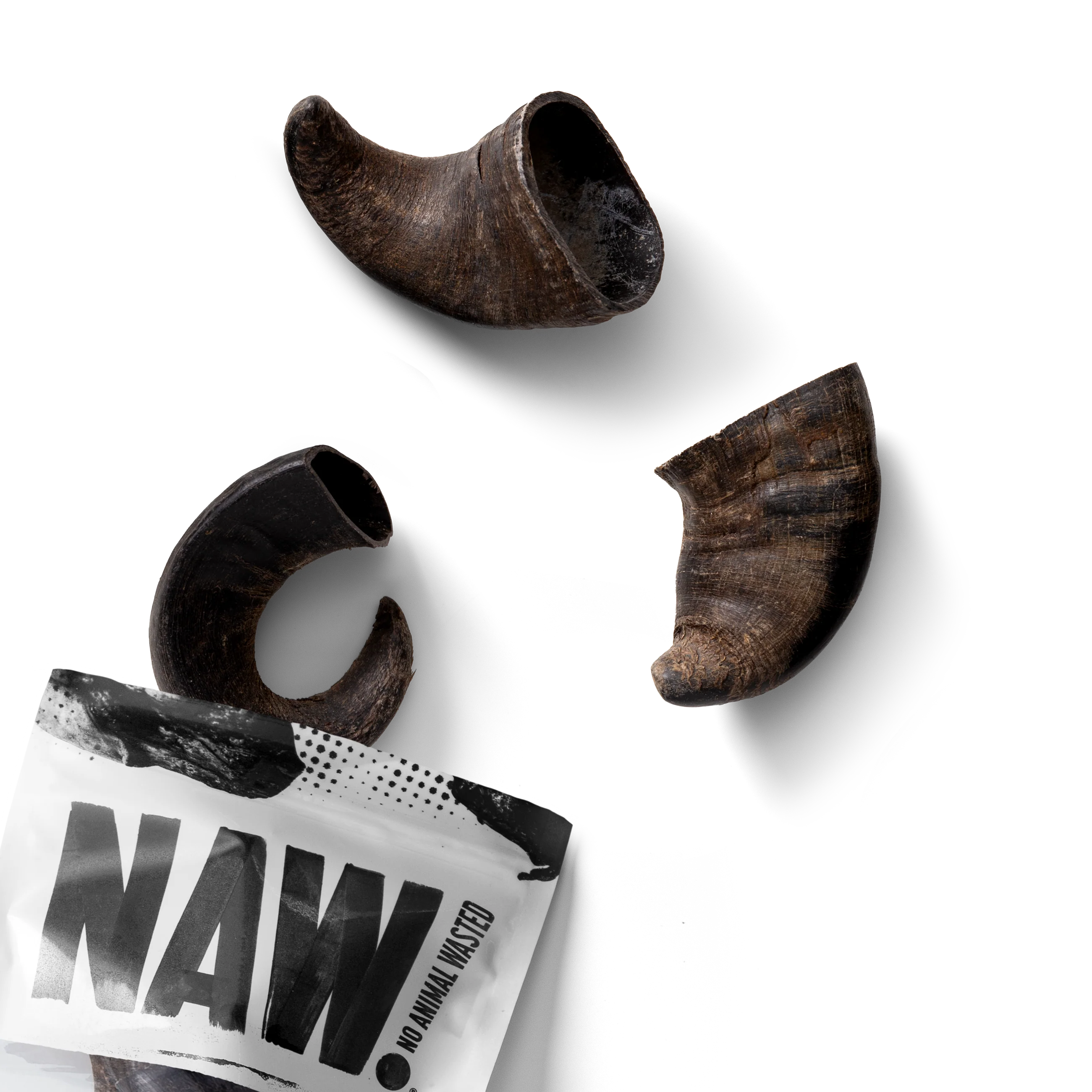 NAW Natural Buffalo Horns Dog Chew Treats - Image 2
