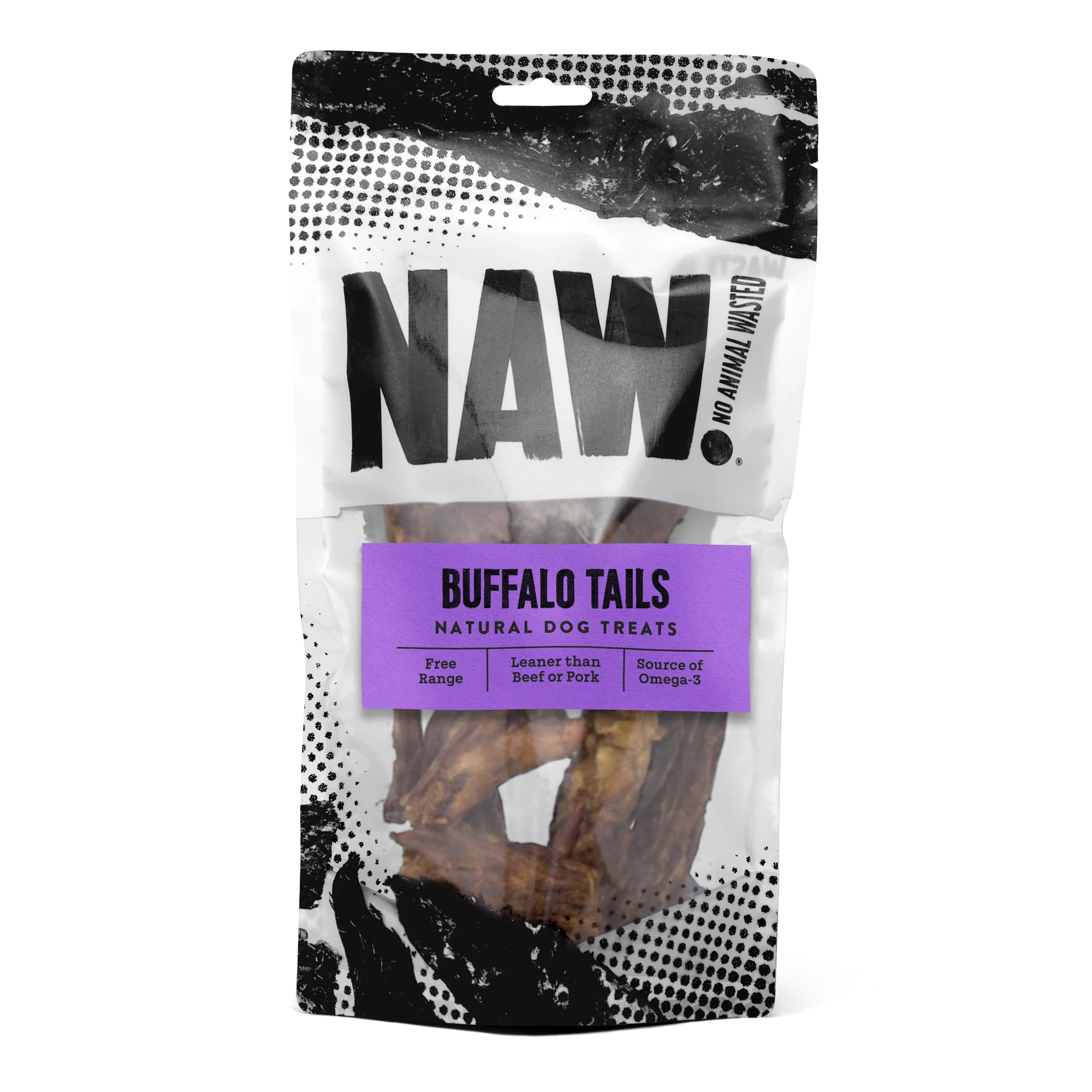 NAW Natural Buffalo Tails Dog Chew Treats