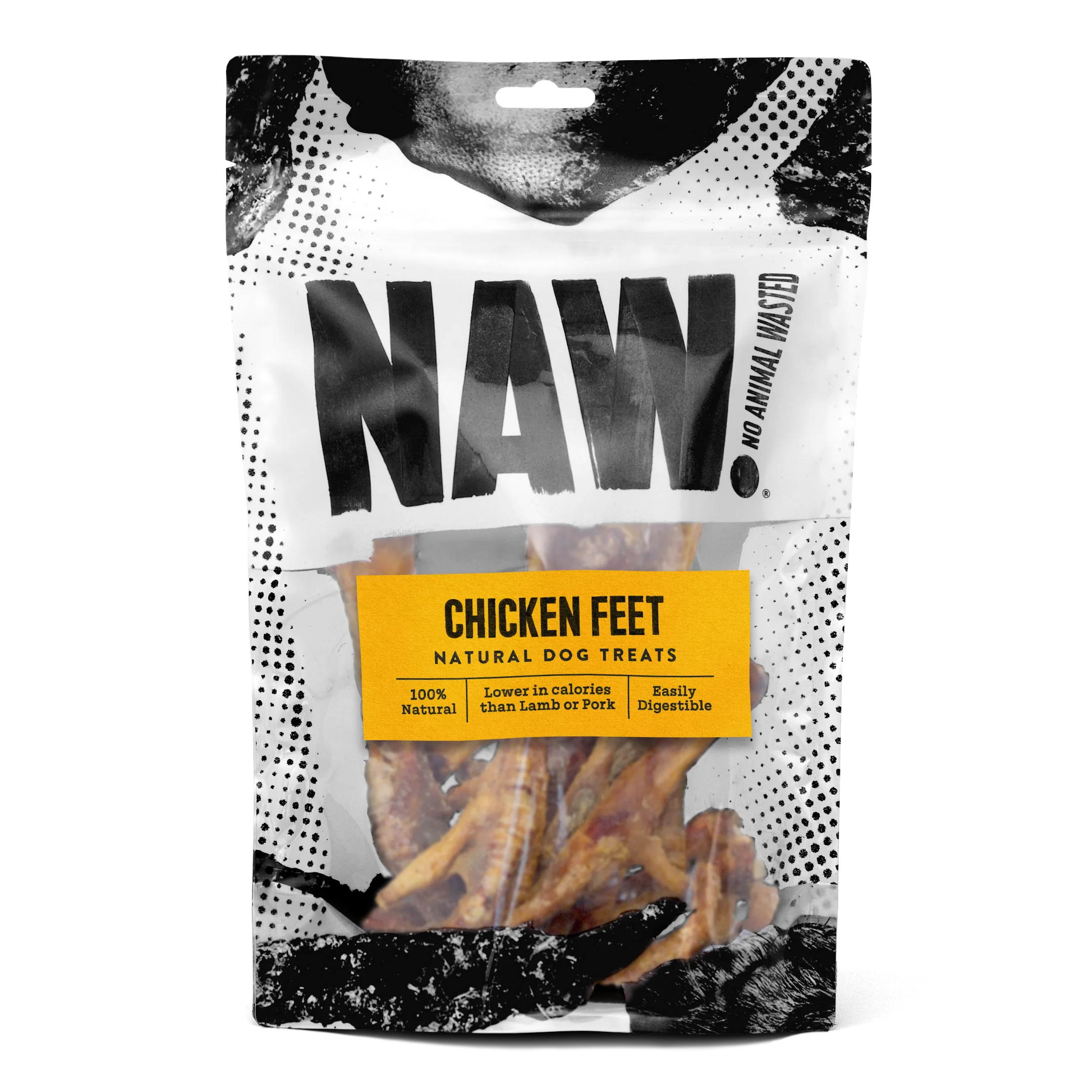 NAW Natural Chicken Feet Dog Chew Treats
