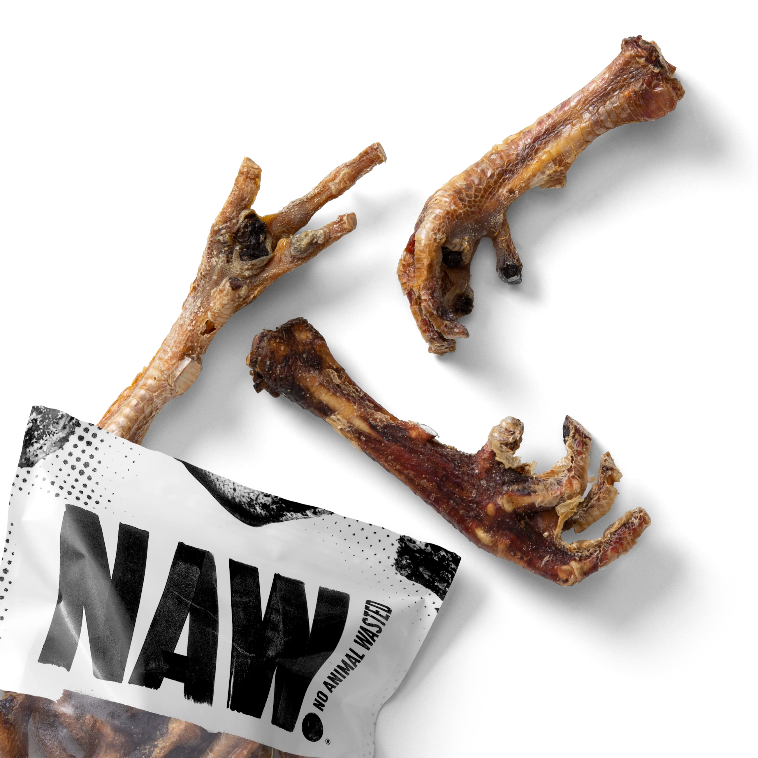 NAW Natural Chicken Feet Dog Chew Treats - Image 2