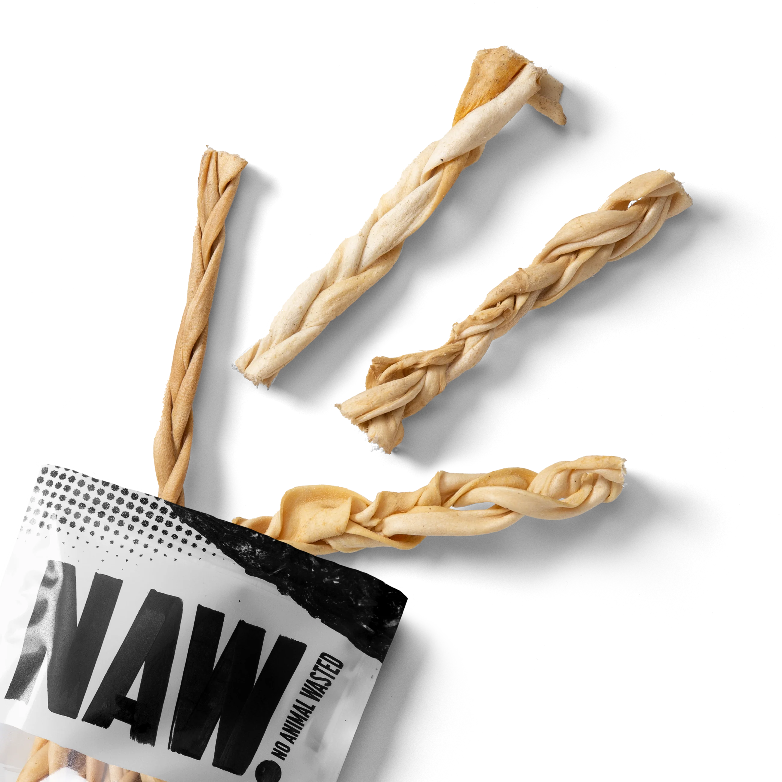 NAW Natural Lamb Braid Dog Chew Treats - Image 2