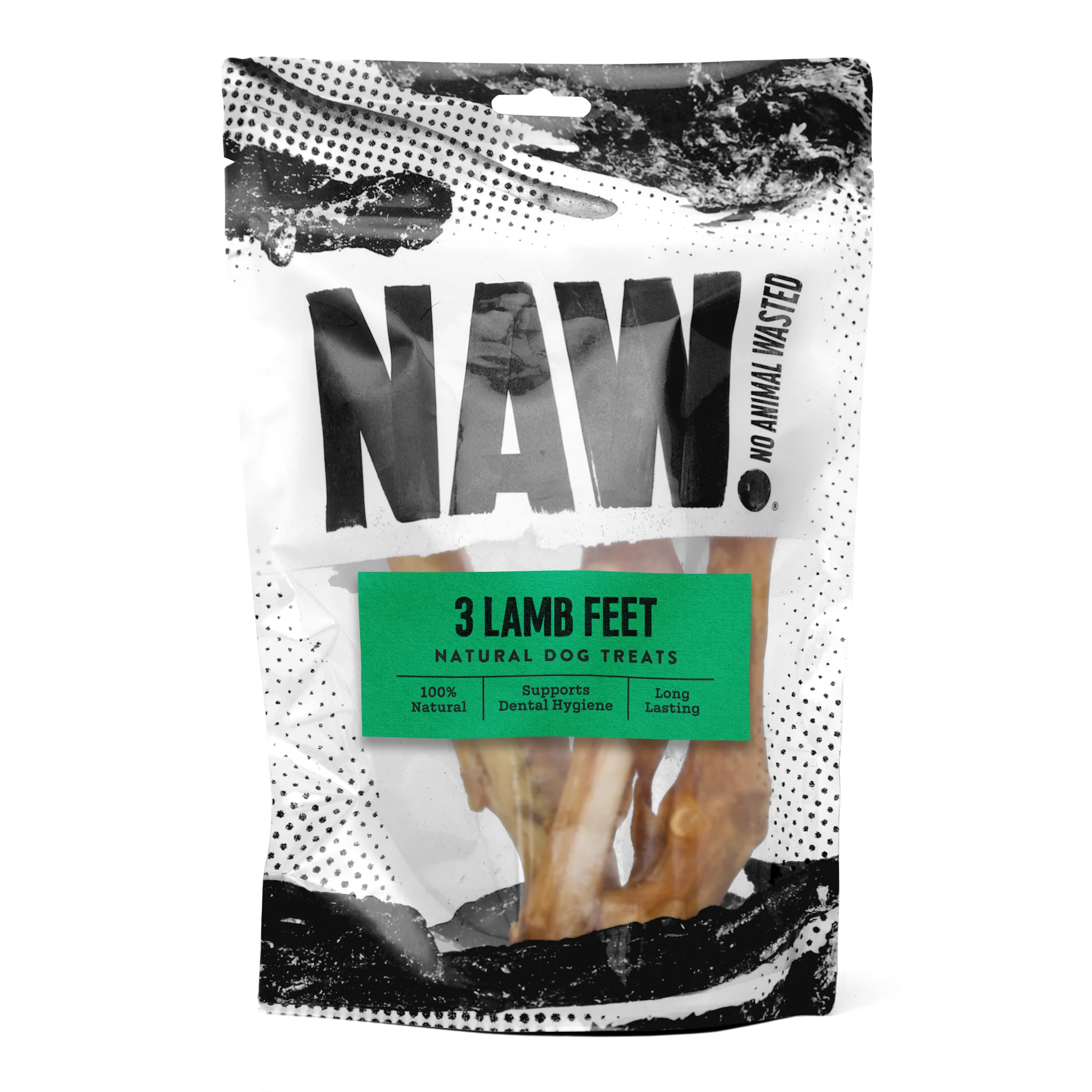 NAW Natural Lamb Feet Dog Chew Treats
