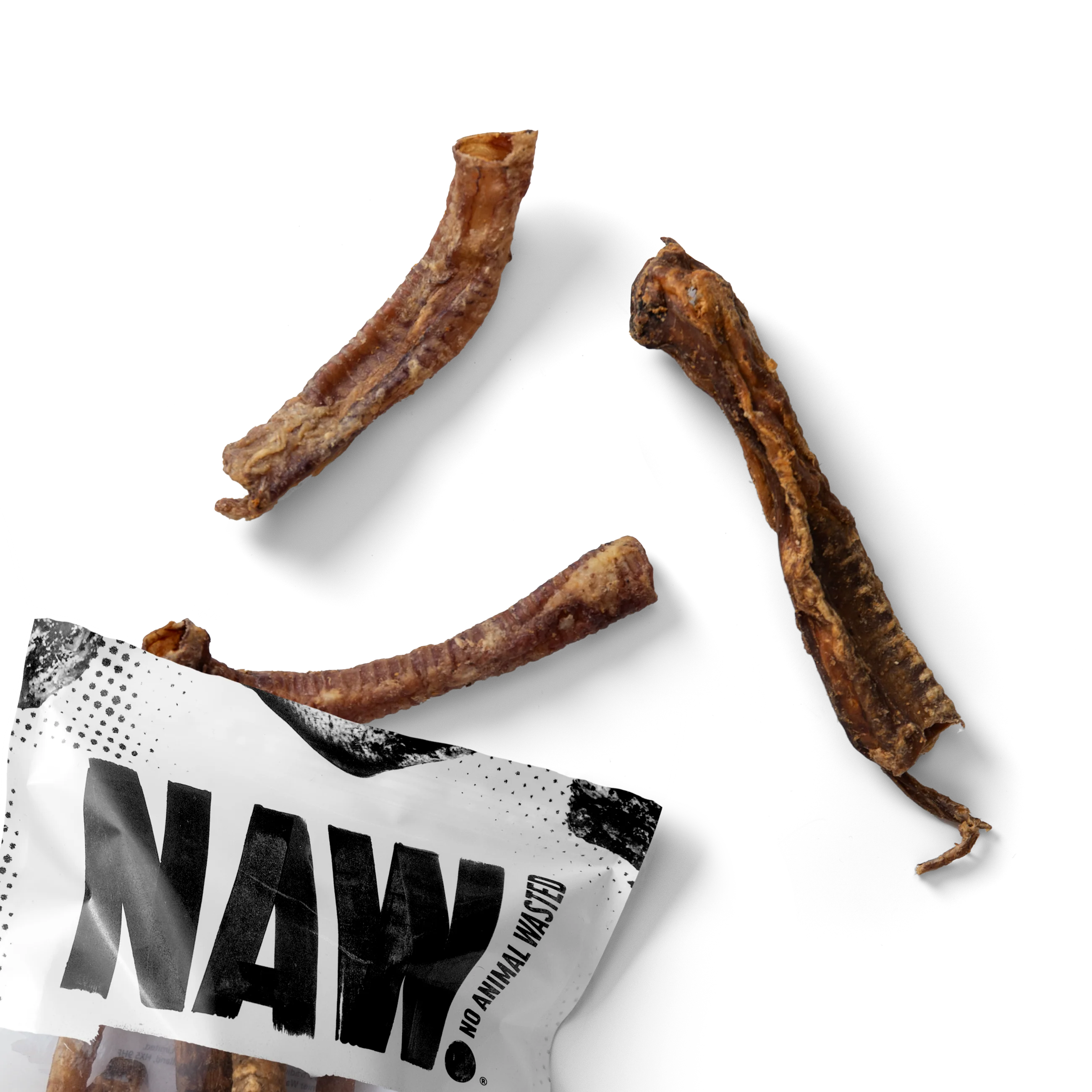 NAW Natural Lamb Trachea Dog Chew Treats - Image 2