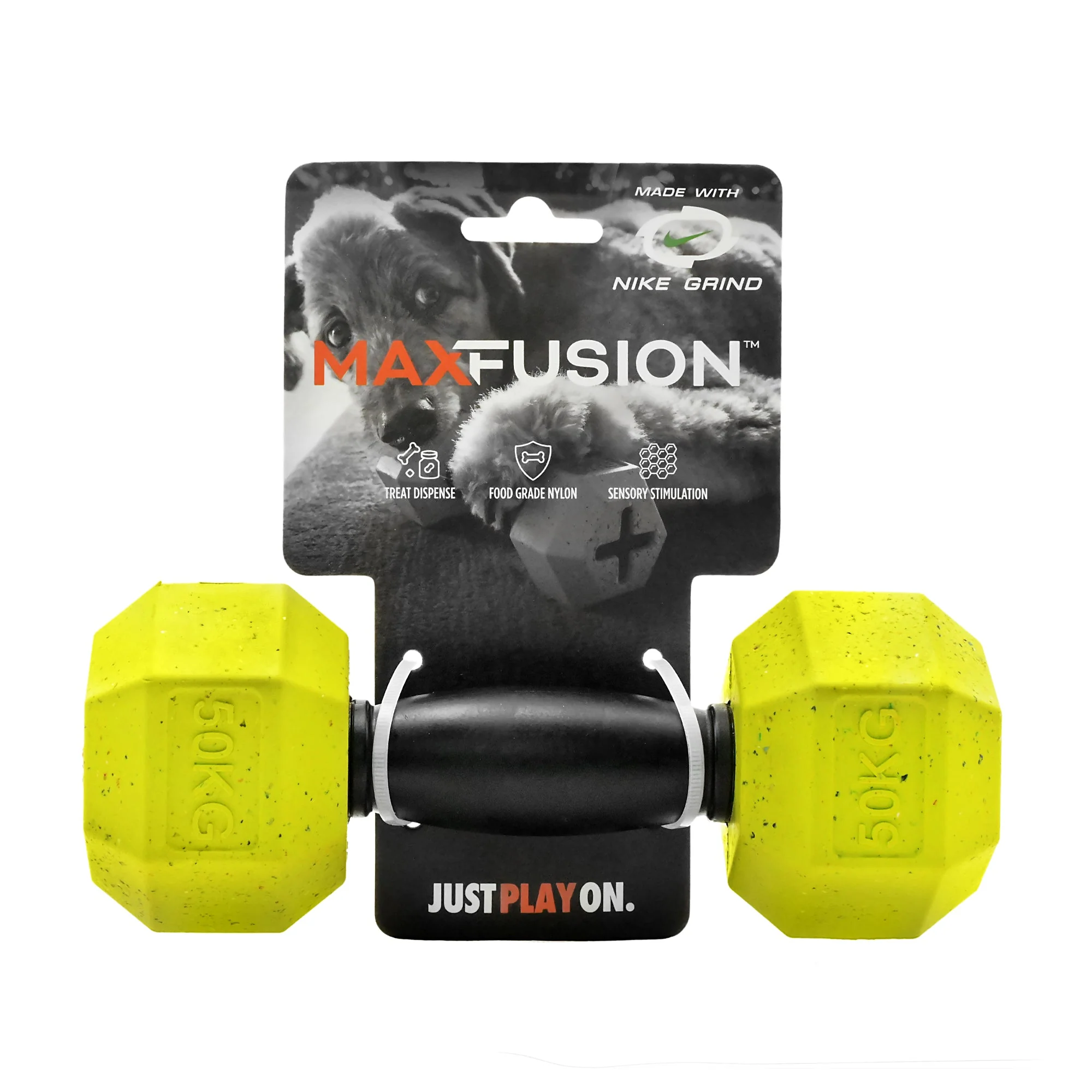 Max Fusion Fusion Dumbbell Dog Toy - Image 4