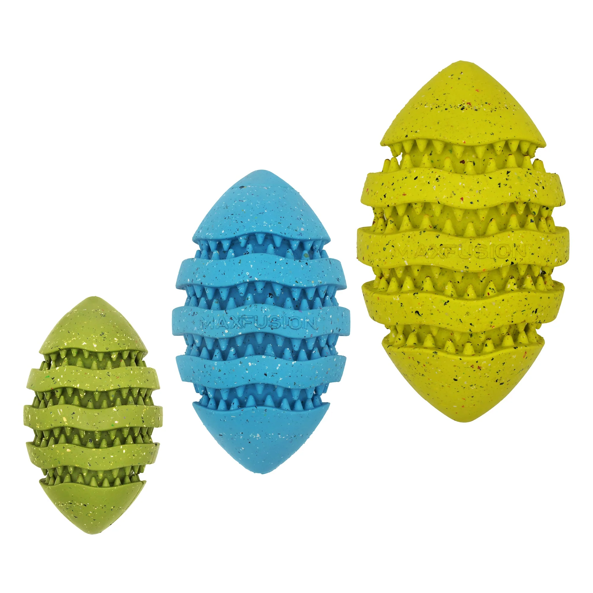 Max Fusion Spiro Football Dog Toy - Image 2