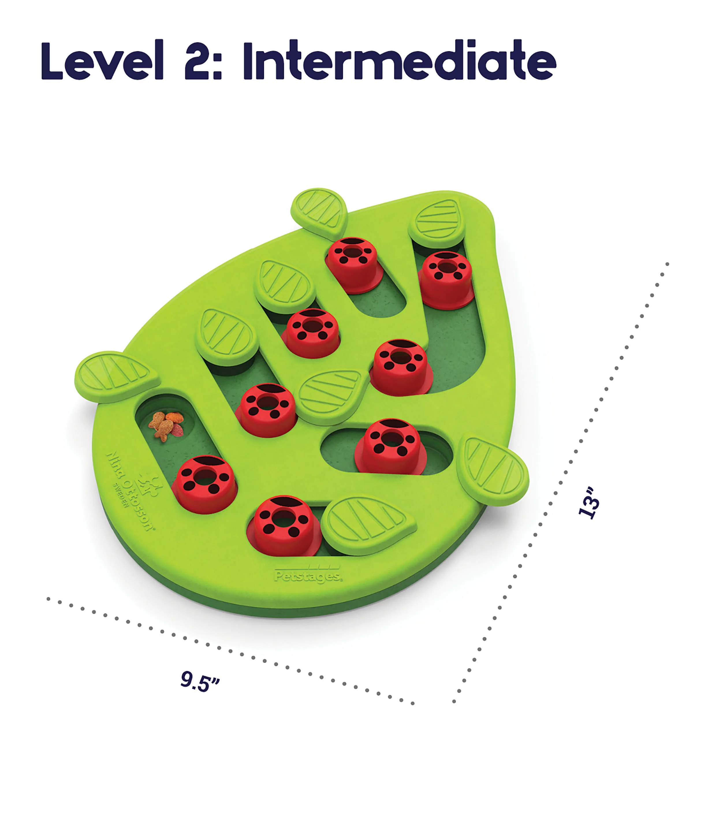 Nina Ottosson Buggin Out Green Puzzle & Play Dog Toy - Image 9