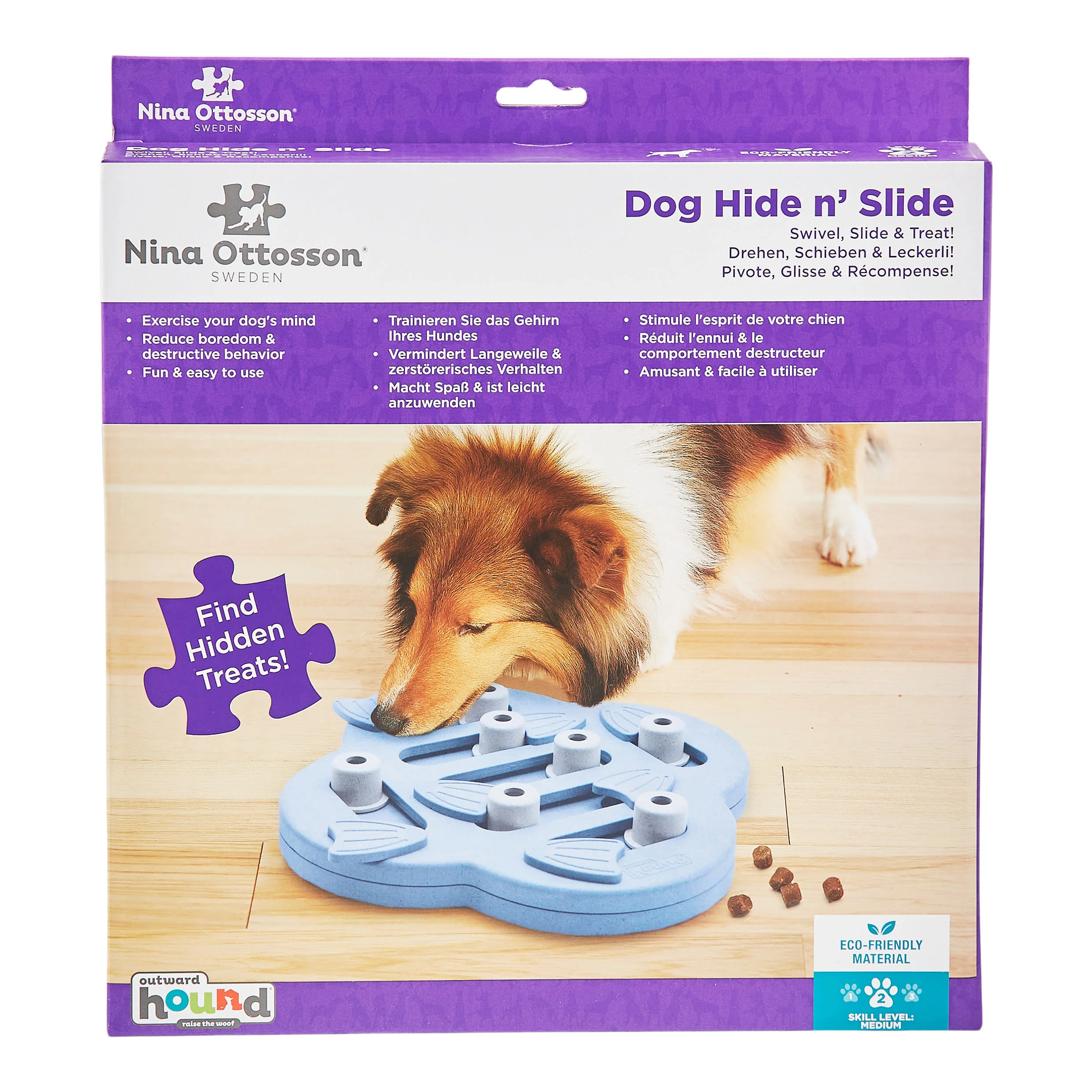 Nina Ottosson Hide N Slide Puzzle Dog Toy - Image 10