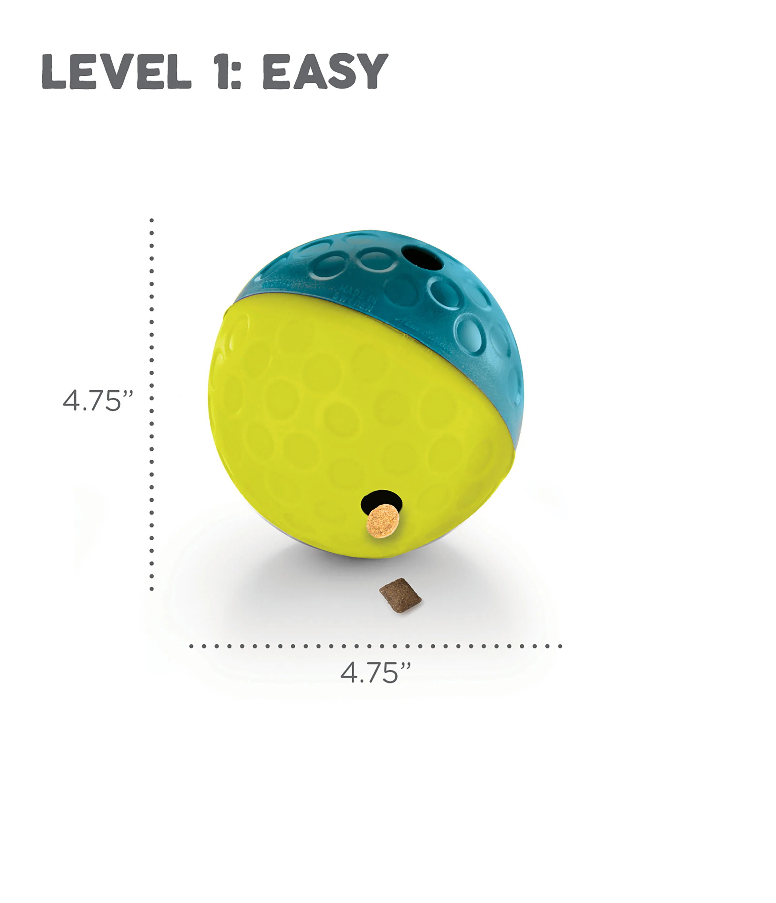 Nina Ottosson Treat Tumble Blue Puzzle Dog Toy - Image 6