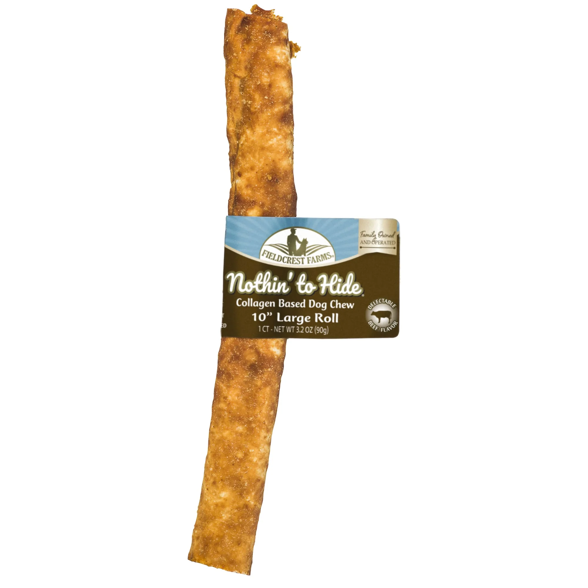 Nothin' to Hide 10" Large Beef Rolls Dog Chews - 2 Pack - Image 3