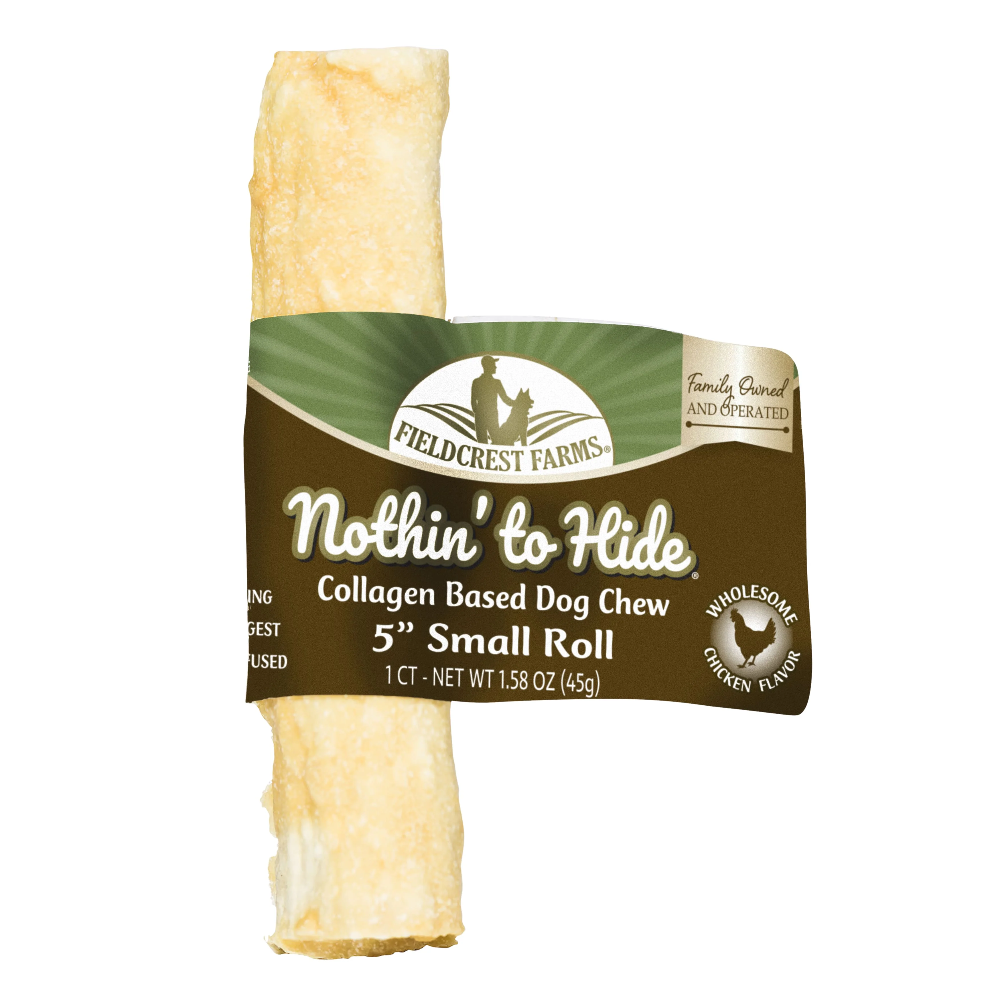 Nothin' to Hide 5" Small Chicken Rolls Dog Chews - 2 Pack - Image 3