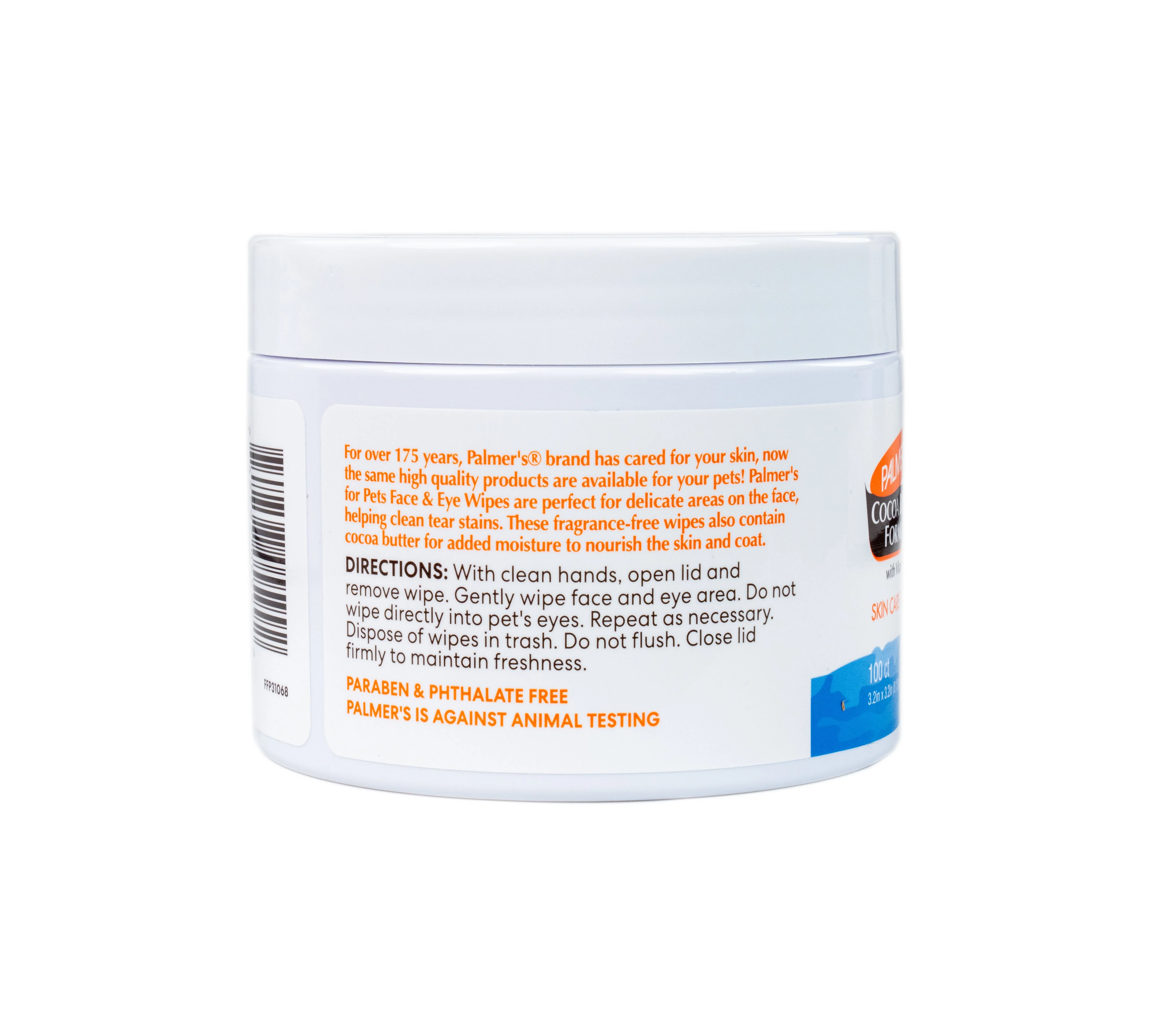 Palmer's for Pets Facial Cleansing Pads with Cocoa Butter - Image 3