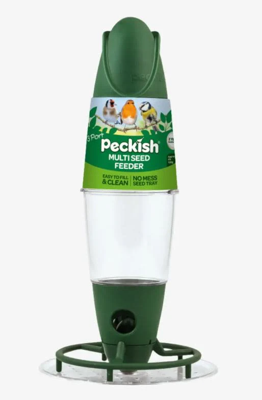 Peckish 3 Port Multi Seed Feeder for Wild Birds