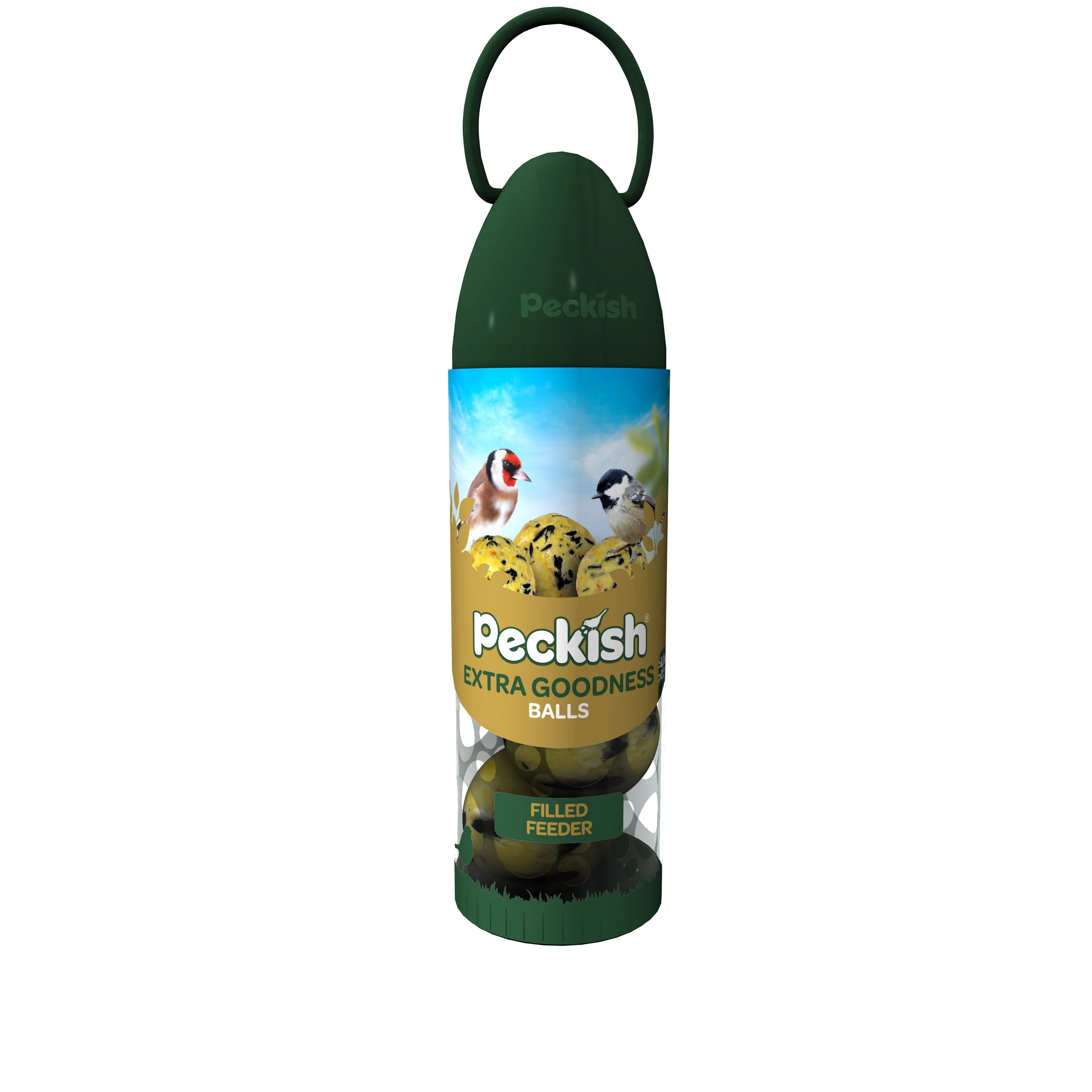 Peckish Extra Goodness Balls Ready to Use Bird Feeder