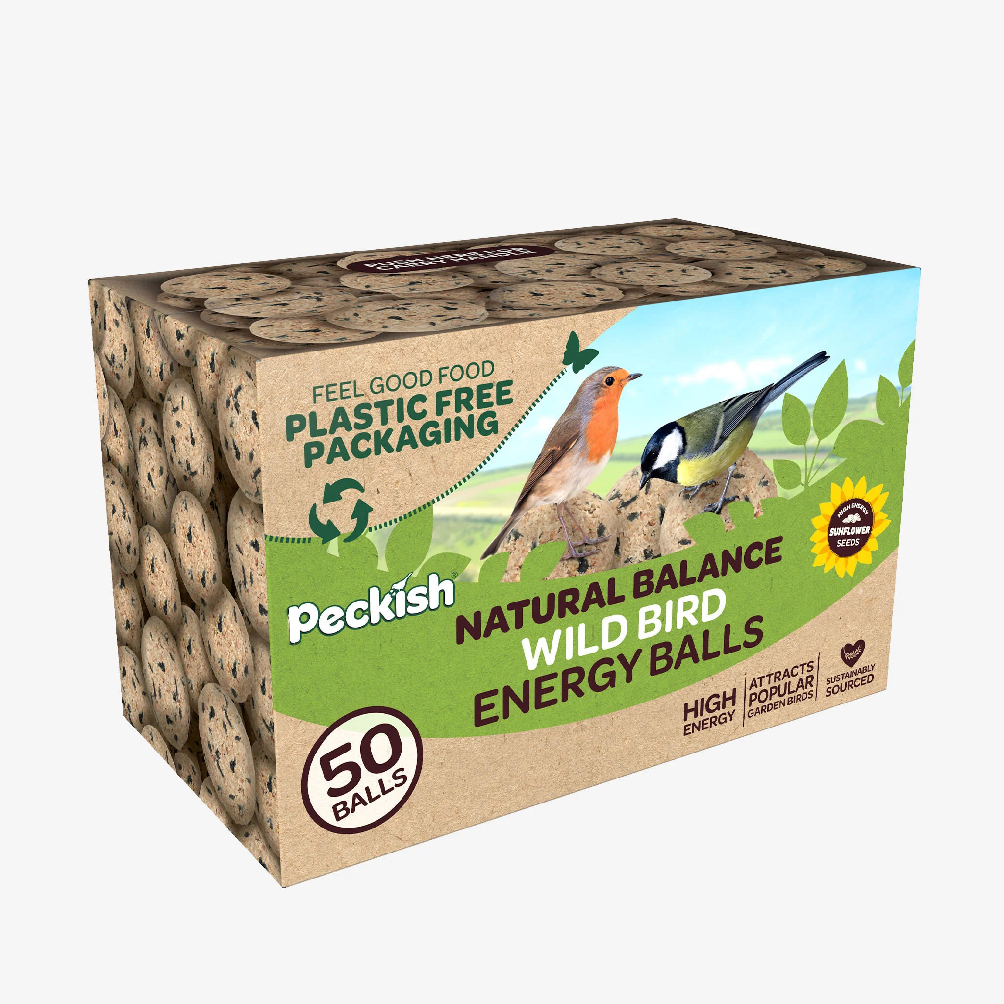 Peckish Natural Balance High Energy Wild Bird Energy Balls - Image 4