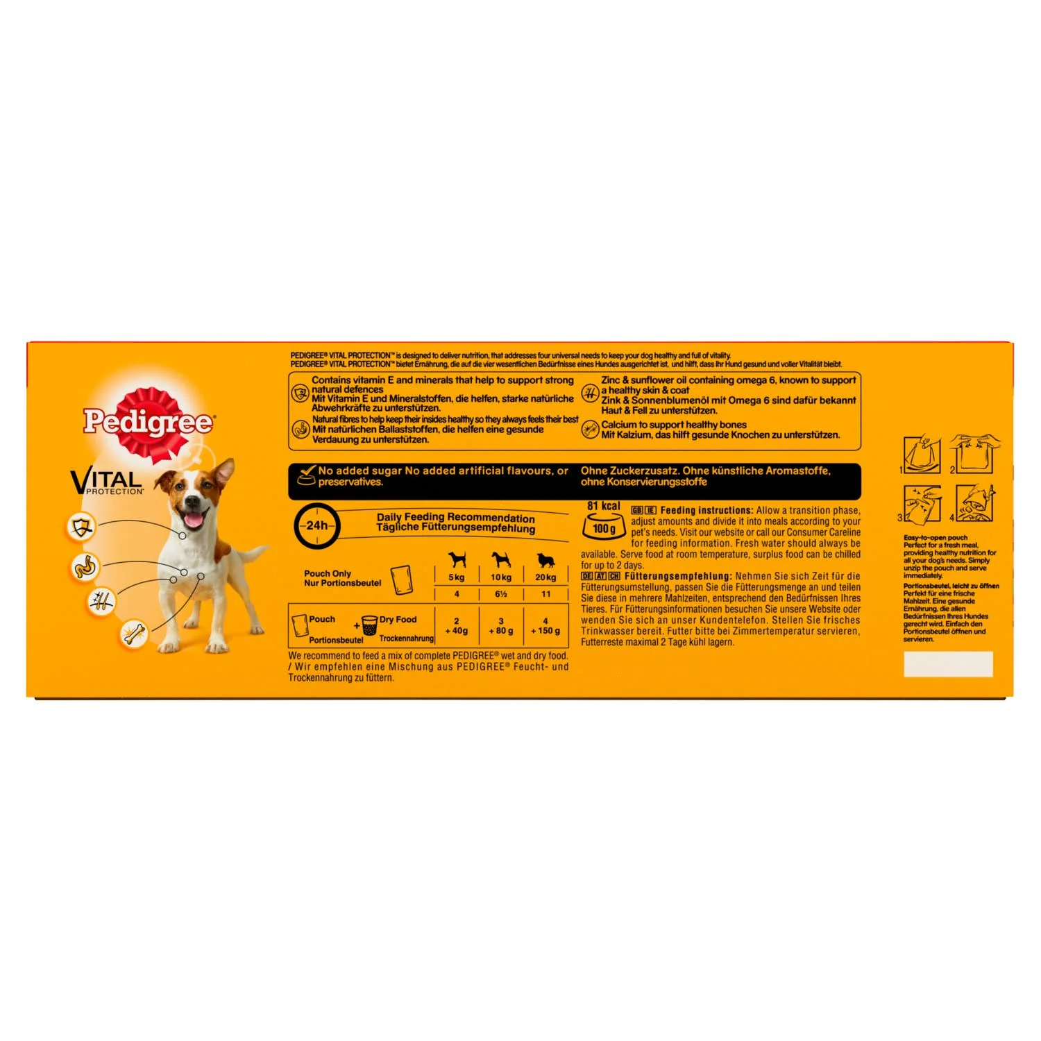Pedigree Adult Wet Dog Food Pouches Mixed in Jelly Mega Pack - Image 6