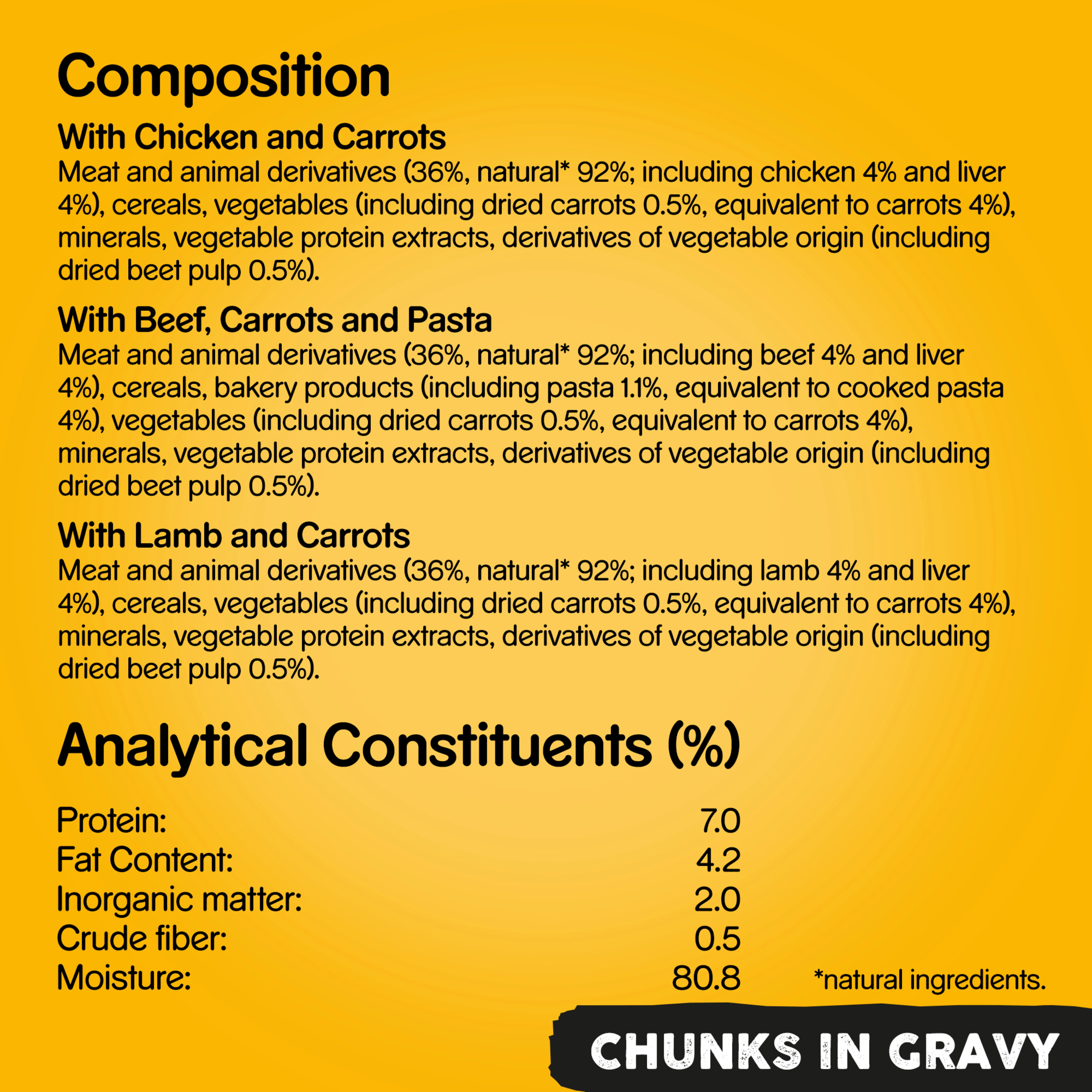 Pedigree Adult Wet Dog Food Tins Mixed in Gravy - Image 8