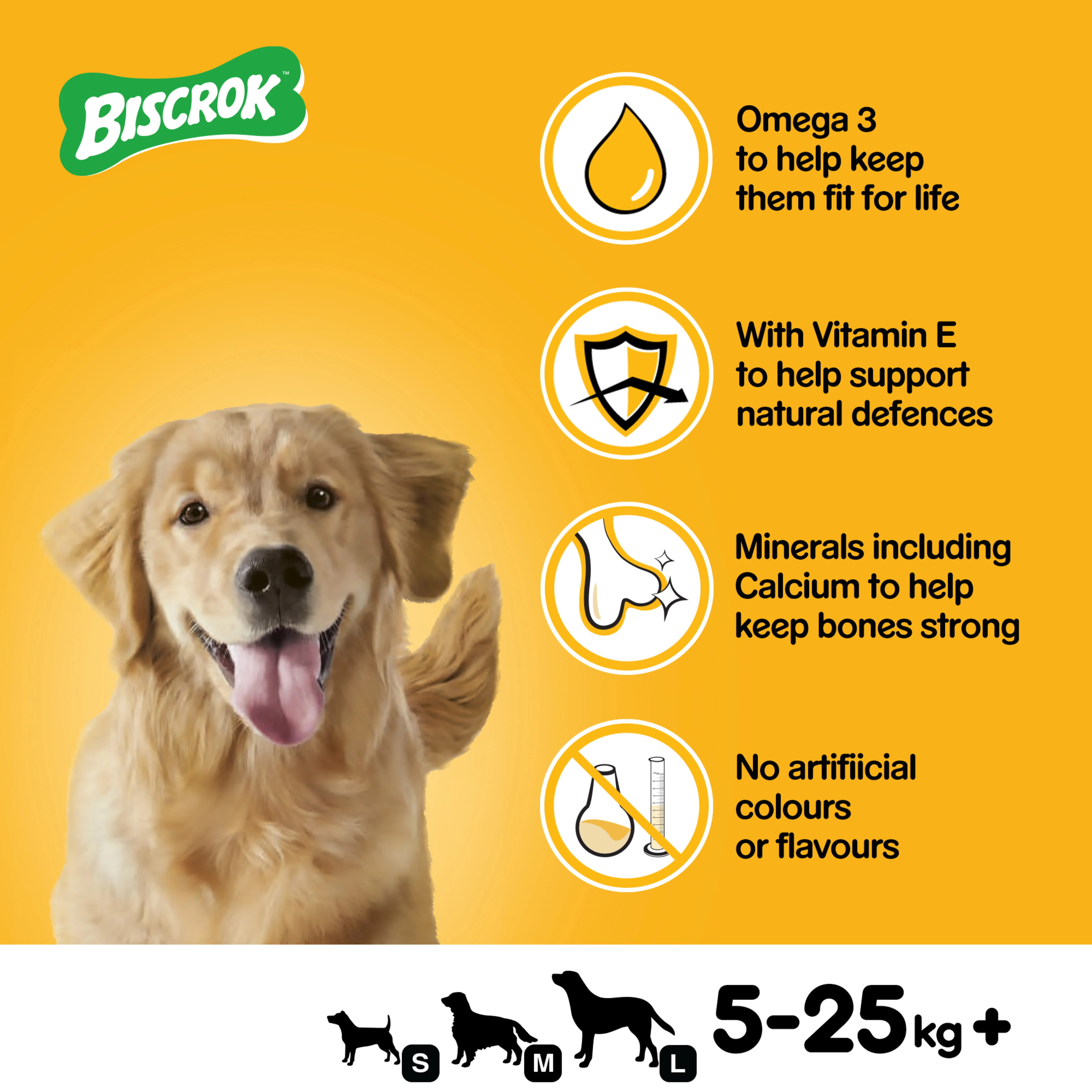 Pedigree Biscrok Gravy Bones Adult Dog Biscuit Treats Original - Image 5