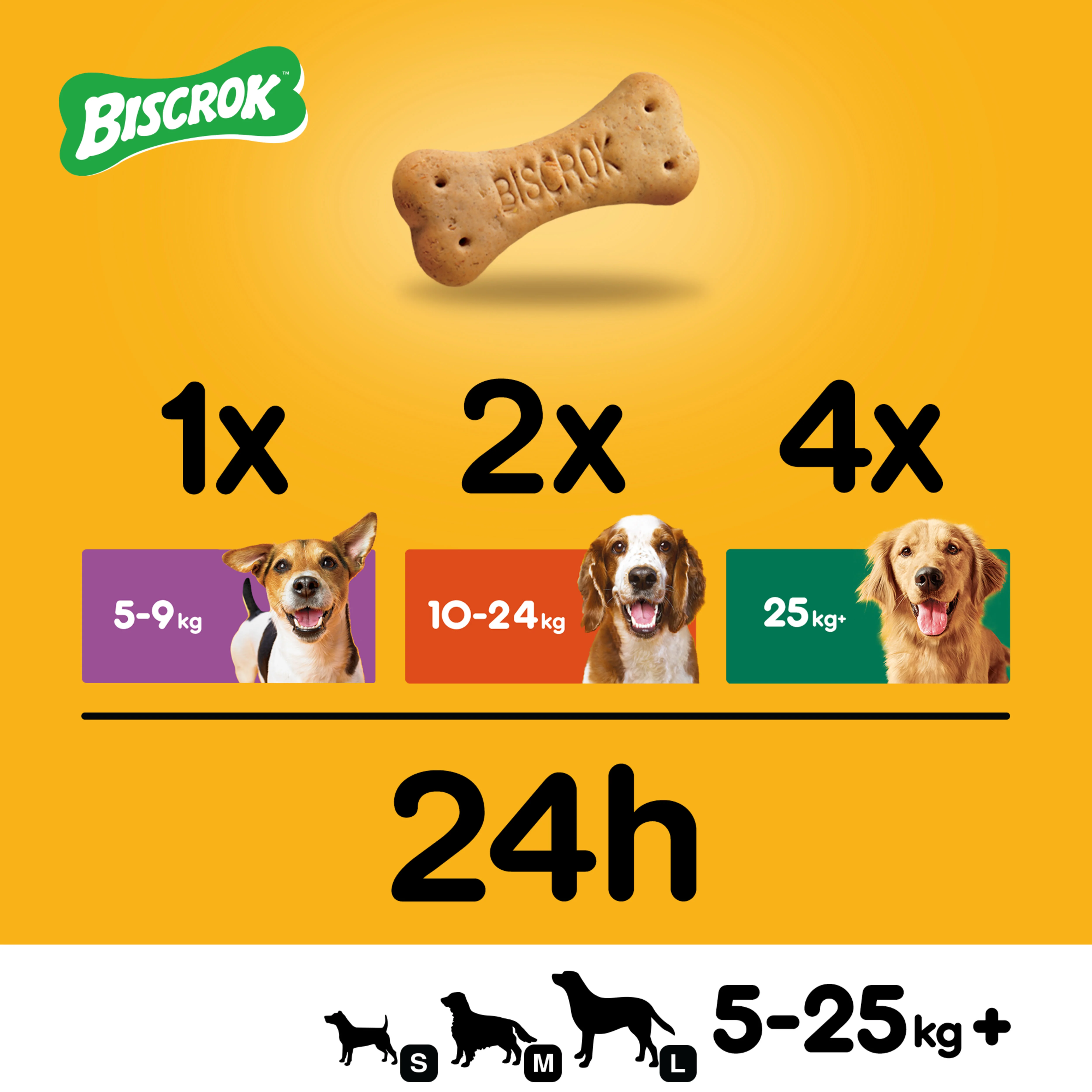 Pedigree Biscrok Gravy Bones Adult Dog Biscuit Treats Original - Image 9