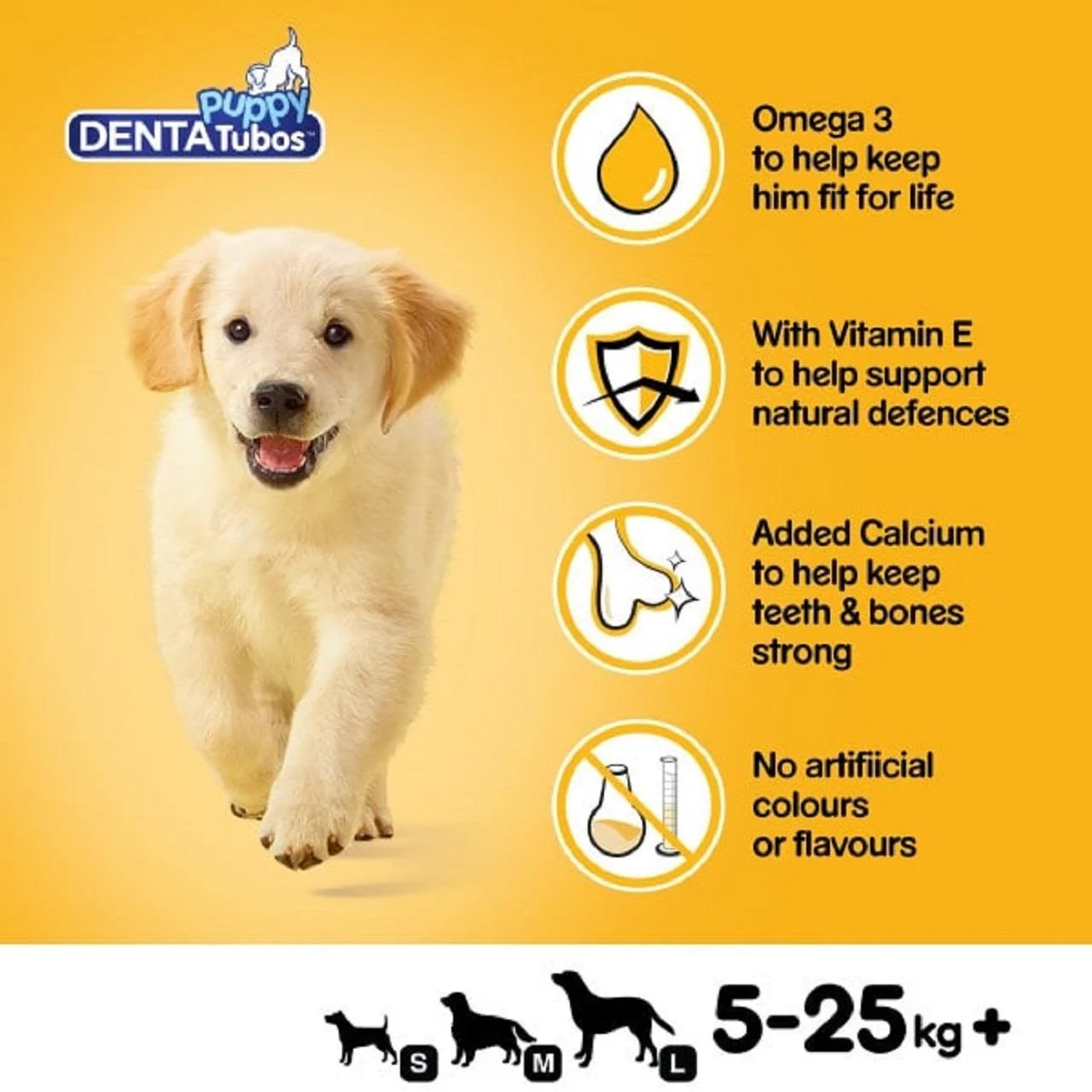 Pedigree Denta Tubos Puppy Dog Wrap (3 Sticks) Treats - Chicken - Image 6