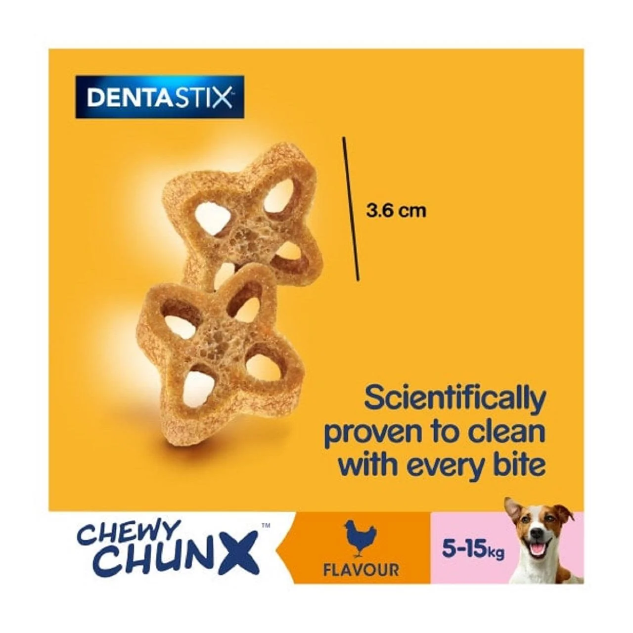 Pedigree Dentastix Chewy Chunx Mini Adult Small Dog Treats Chicken - Image 8