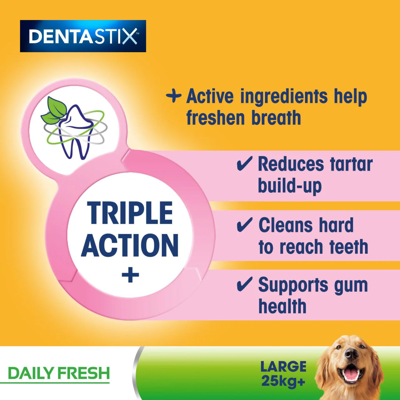Pedigree Dentastix Fresh Adult Large Dog Treats - Image 5