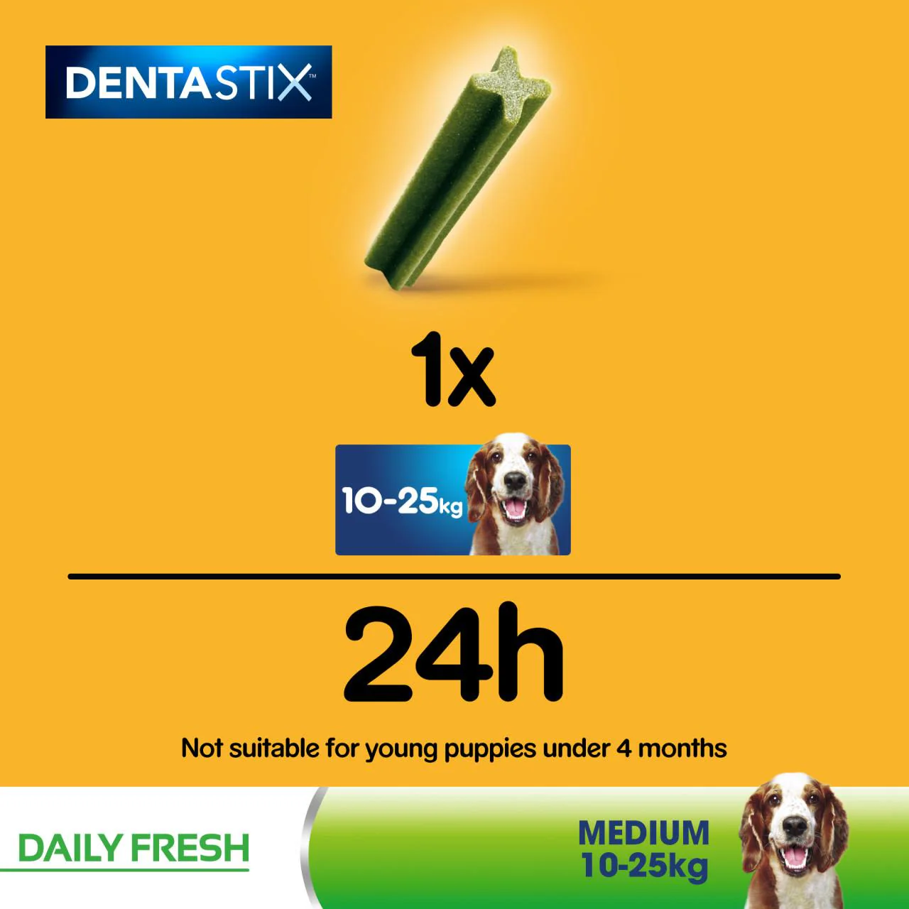 Pedigree Dentastix Fresh Adult Medium Dog Treats - Image 6
