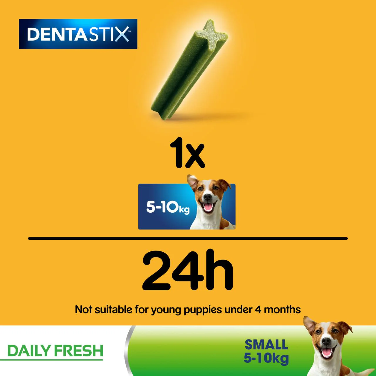 Pedigree Dentastix Fresh Daily Dental Chews Small Dog Treat - Image 6