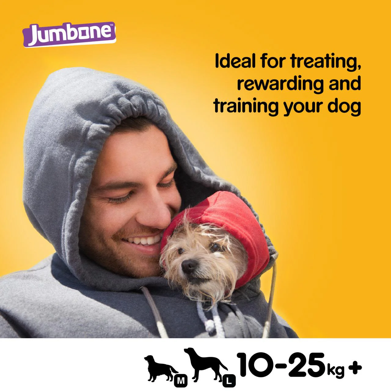 Pedigree Jumbone Adult Medium Dog Treat Chicken & Lamb 2 Chews - Image 4