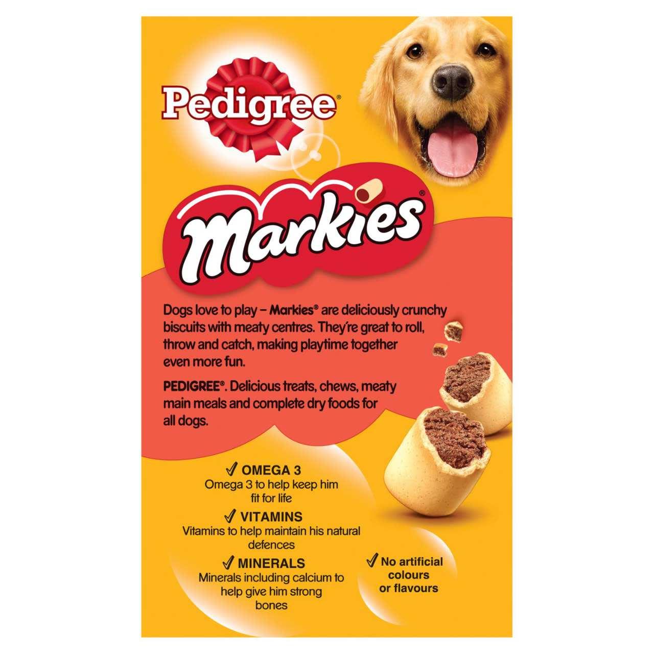 Pedigree Markies Adult Dog Treats Marrowbone Biscuits - Image 3