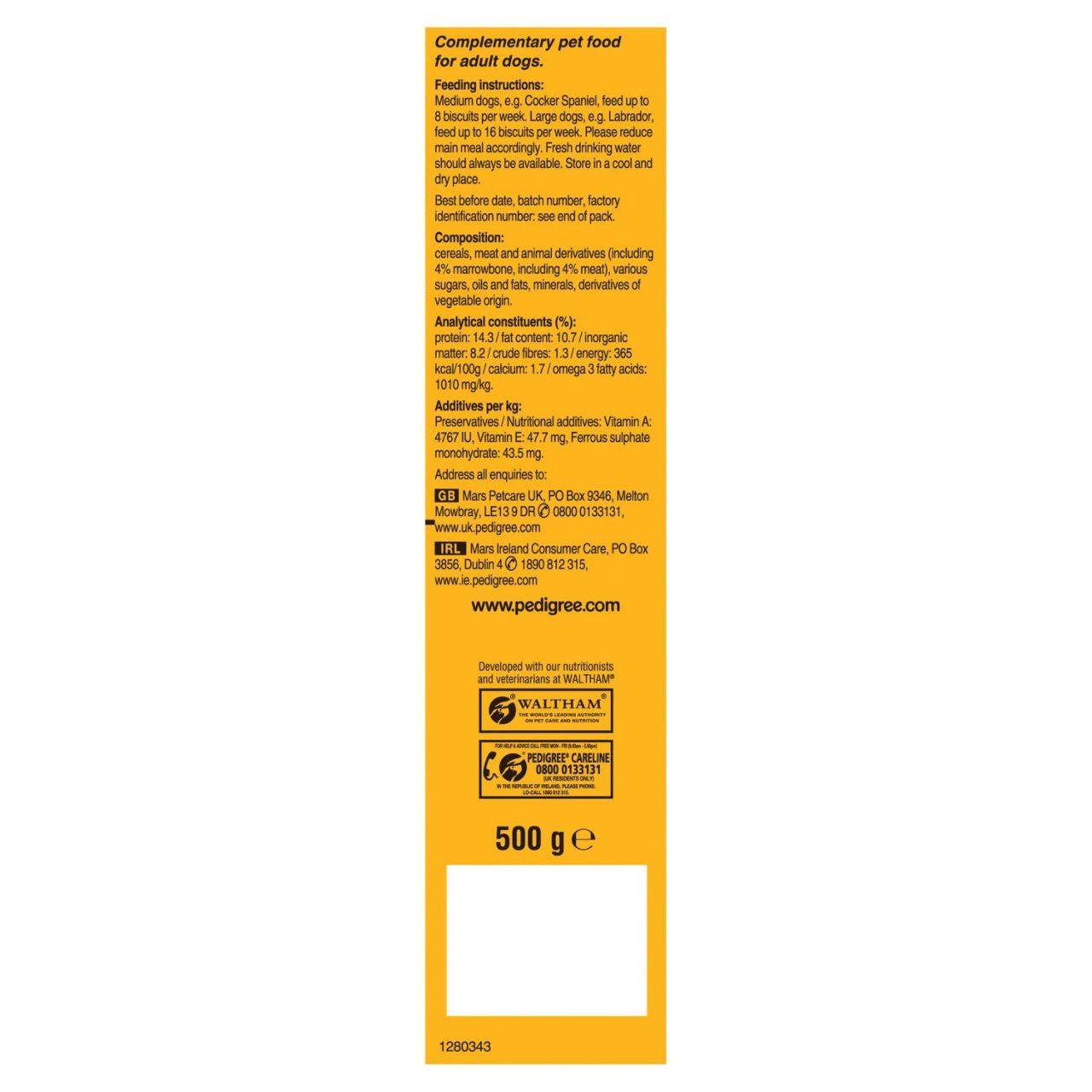 Pedigree Markies Adult Dog Treats Marrowbone Biscuits - Image 5