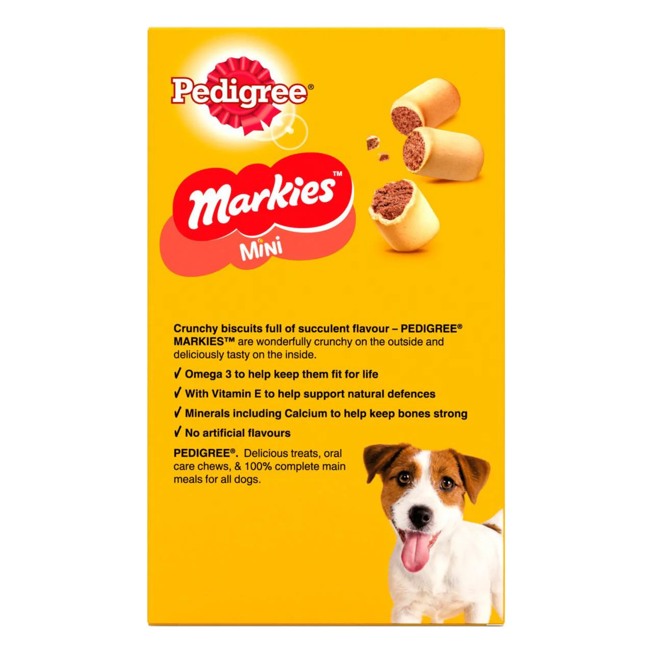 Pedigree Markies Mini Adult Dog Treats Marrowbone Biscuits - Image 2