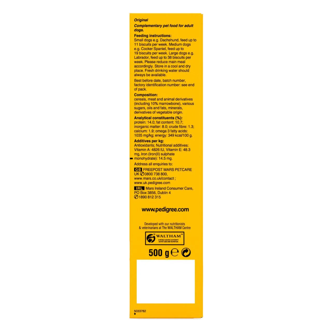 Pedigree Markies Mini Adult Dog Treats Marrowbone Biscuits - Image 4
