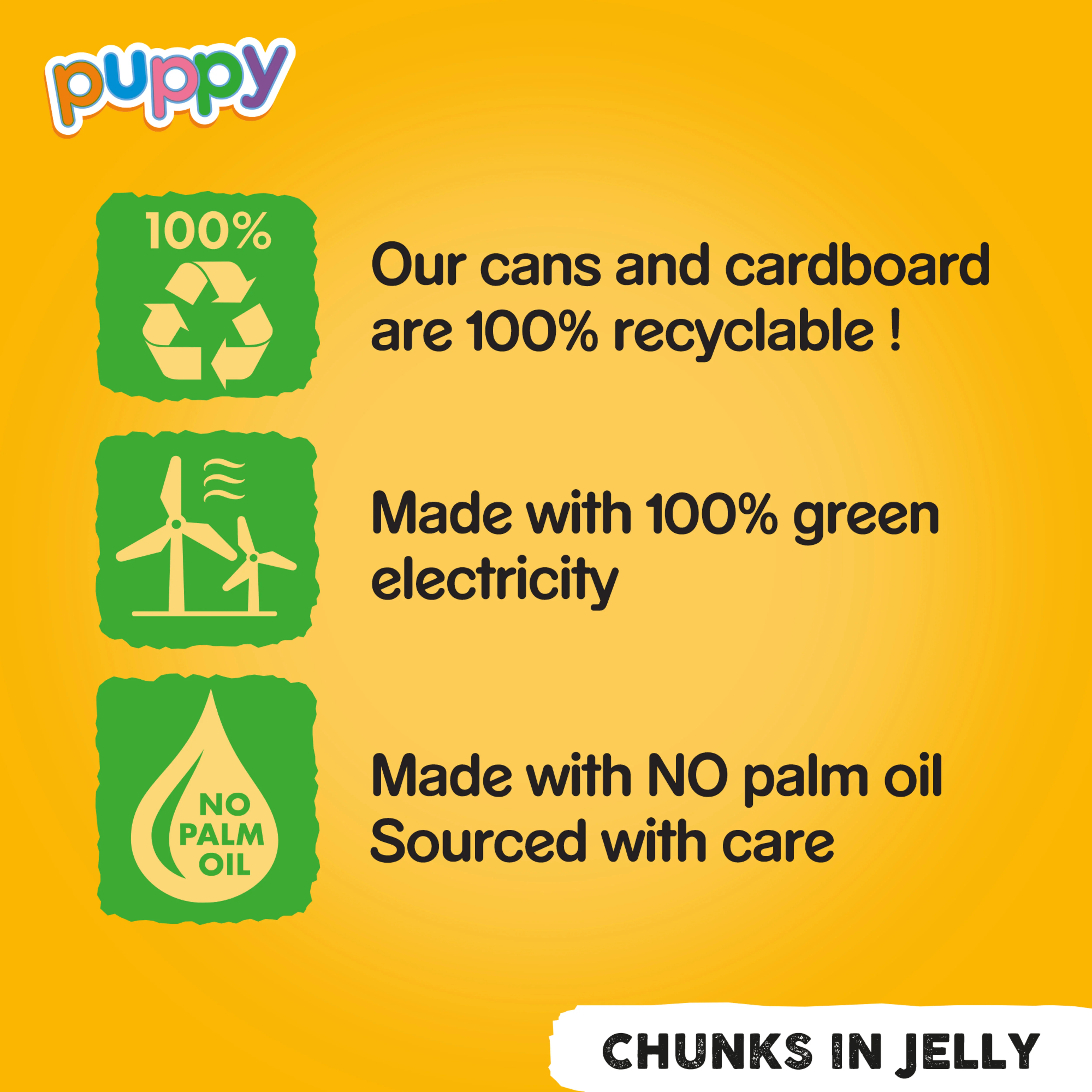 Pedigree Puppy Wet Dog Food Tins - Mixed Selection in Jelly - Image 6