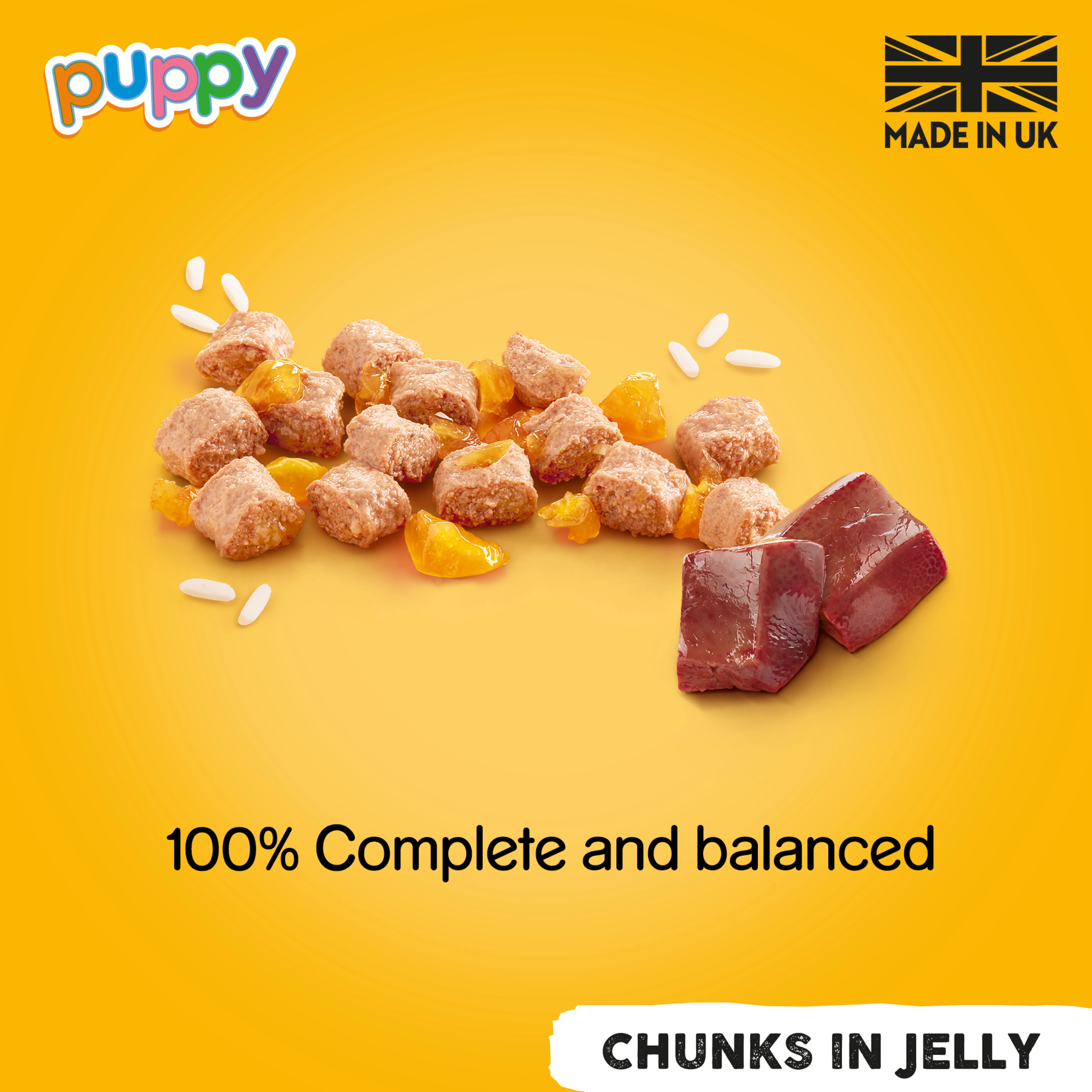Pedigree Puppy Wet Dog Food Tins - Mixed Selection in Jelly - Image 7