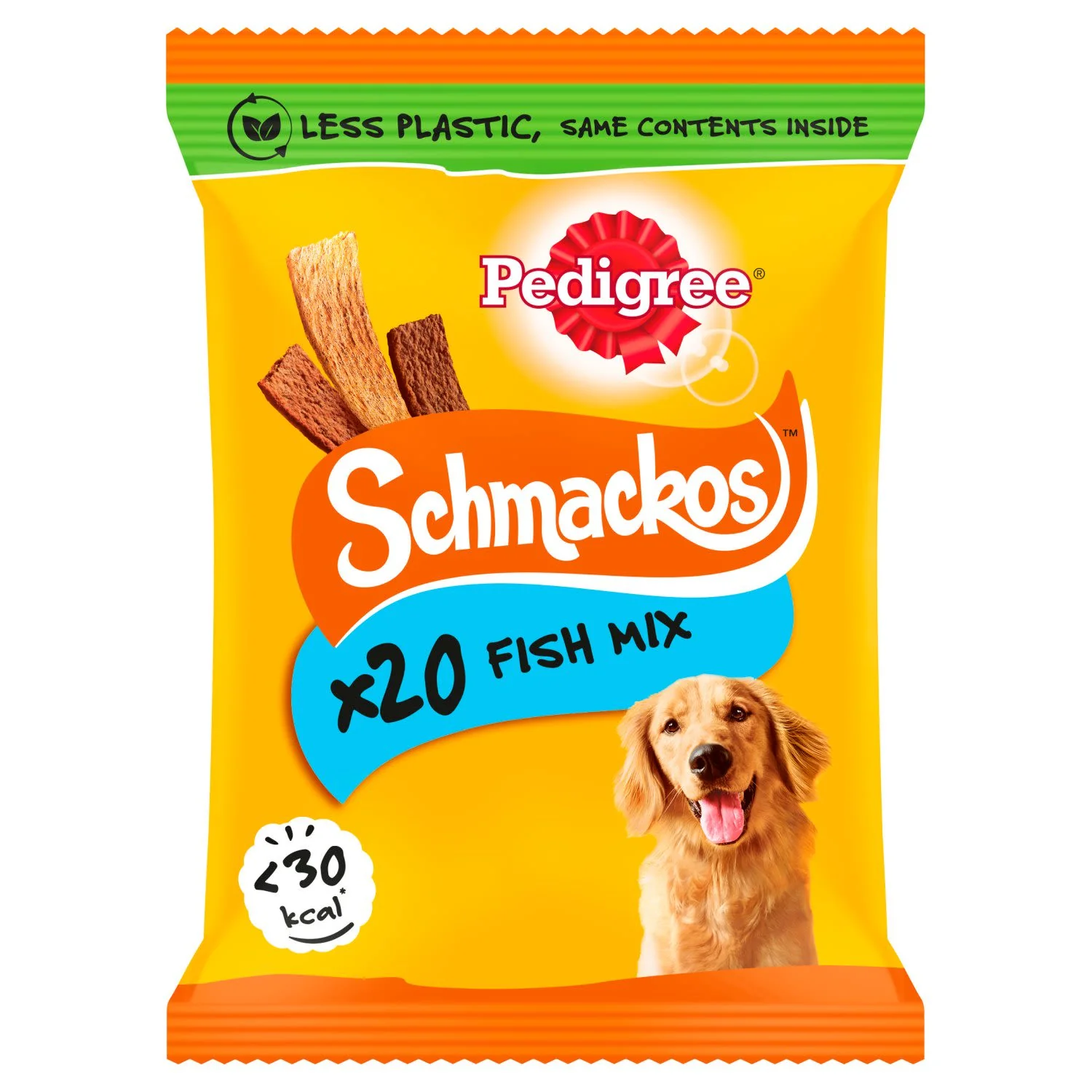 Pedigree Schmackos Adult Dog Treats Fish Mix 20 Strips - Image 4