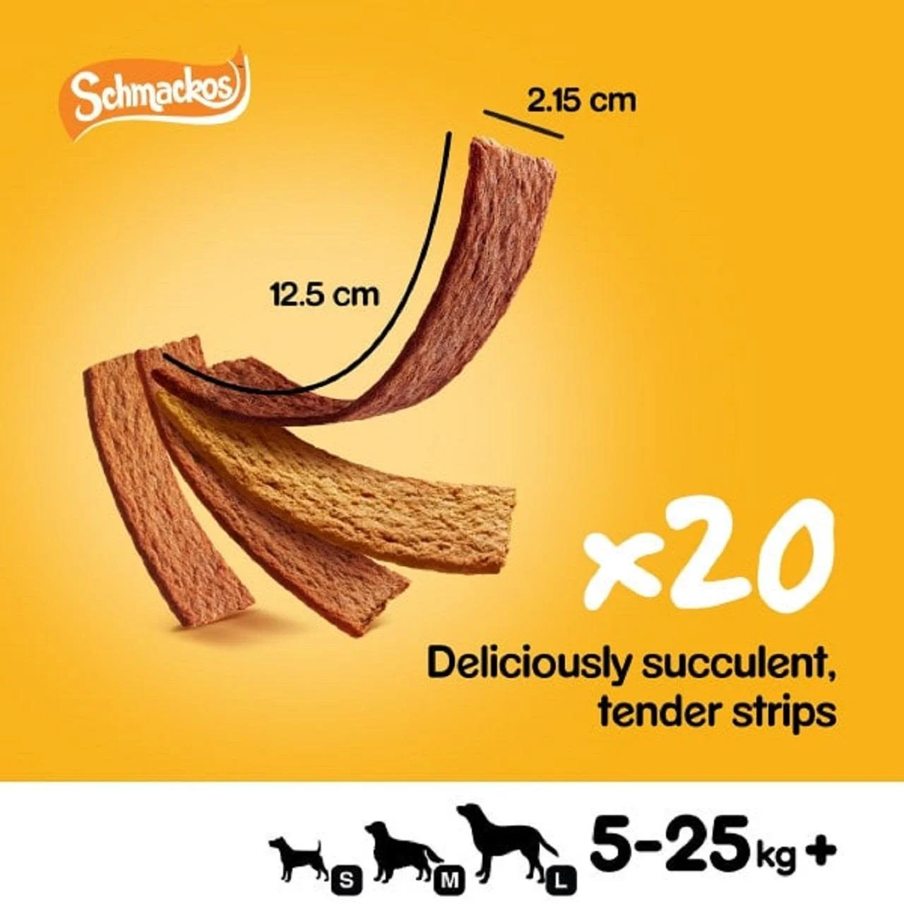 Pedigree Schmackos Adult Dog Treats Fish Mix 20 Strips - Image 6