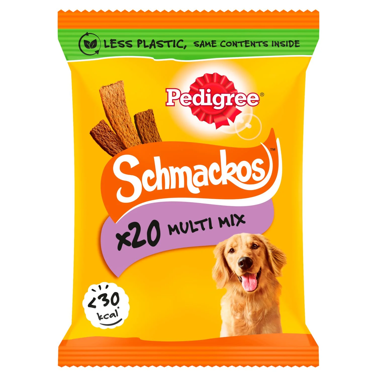 Pedigree Schmackos Adult Dog Treats Meat Variety 20 Sticks - Image 3