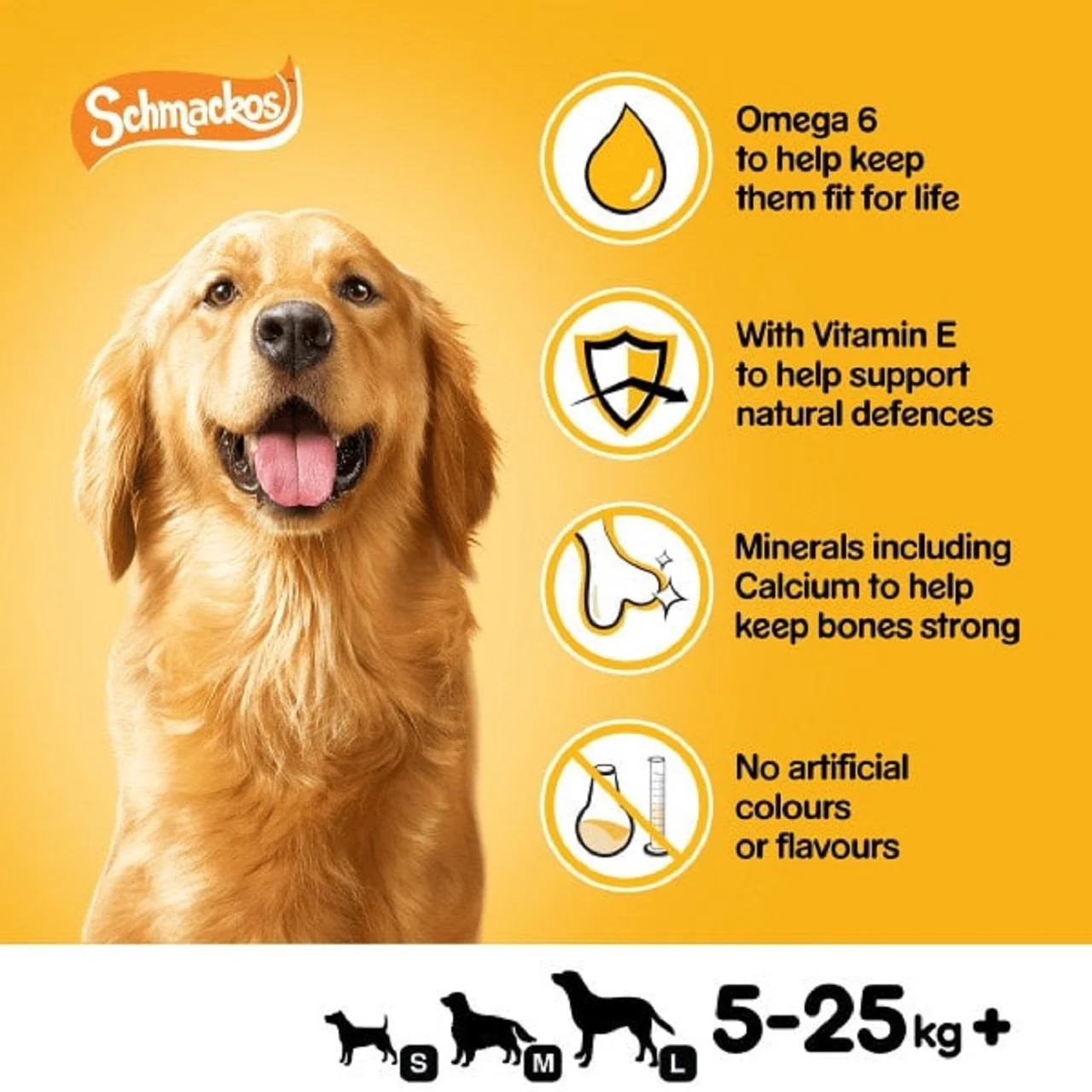 Pedigree Schmackos Adult Dog Treats Poultry Mix 20 Strips - Image 8