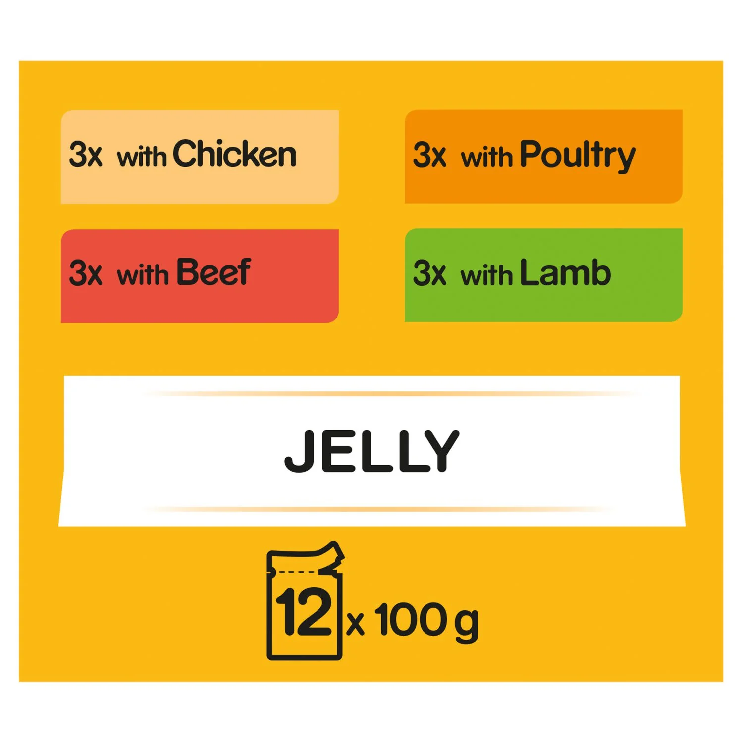 Pedigree Senior Wet Dog Food Pouches in Jelly - Image 4