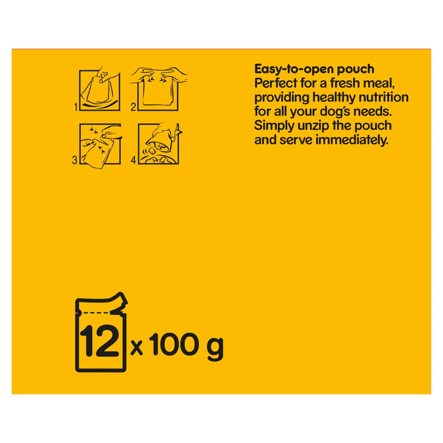 Pedigree Senior Wet Dog Food Pouches in Jelly - Image 6