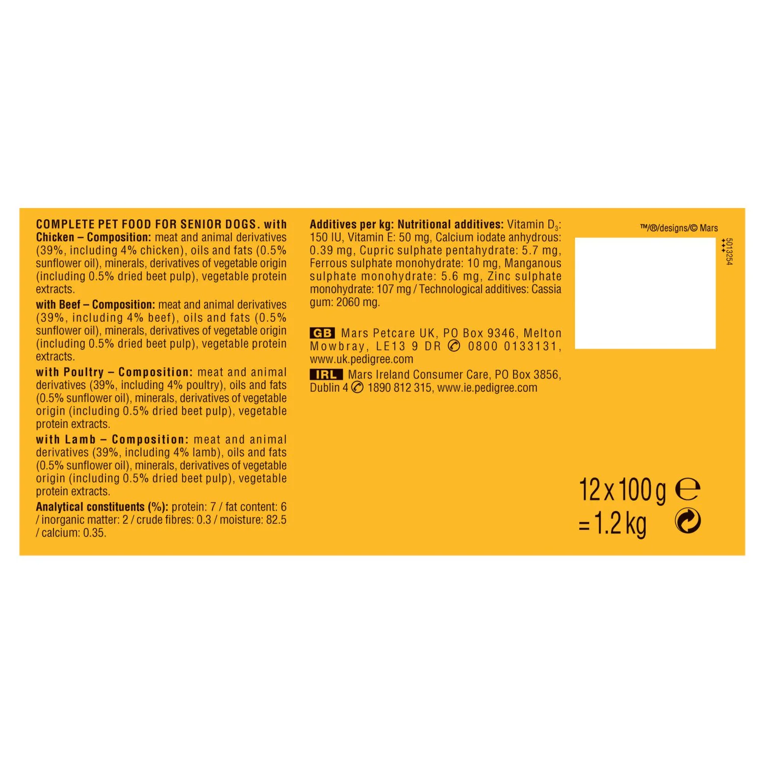 Pedigree Senior Wet Dog Food Pouches in Jelly - Image 7