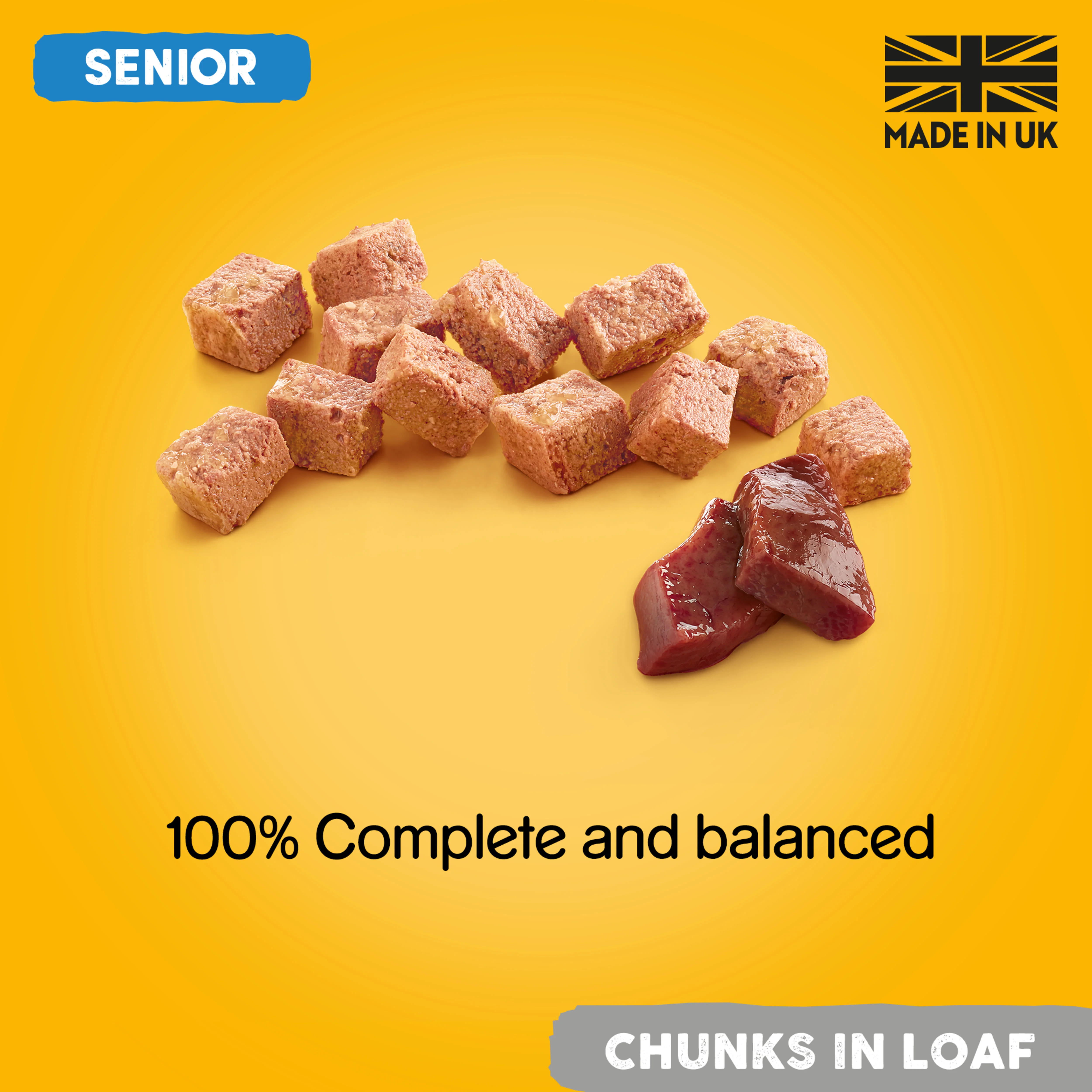 Pedigree Senior Wet Dog Food Tins Meat in Loaf - Image 7