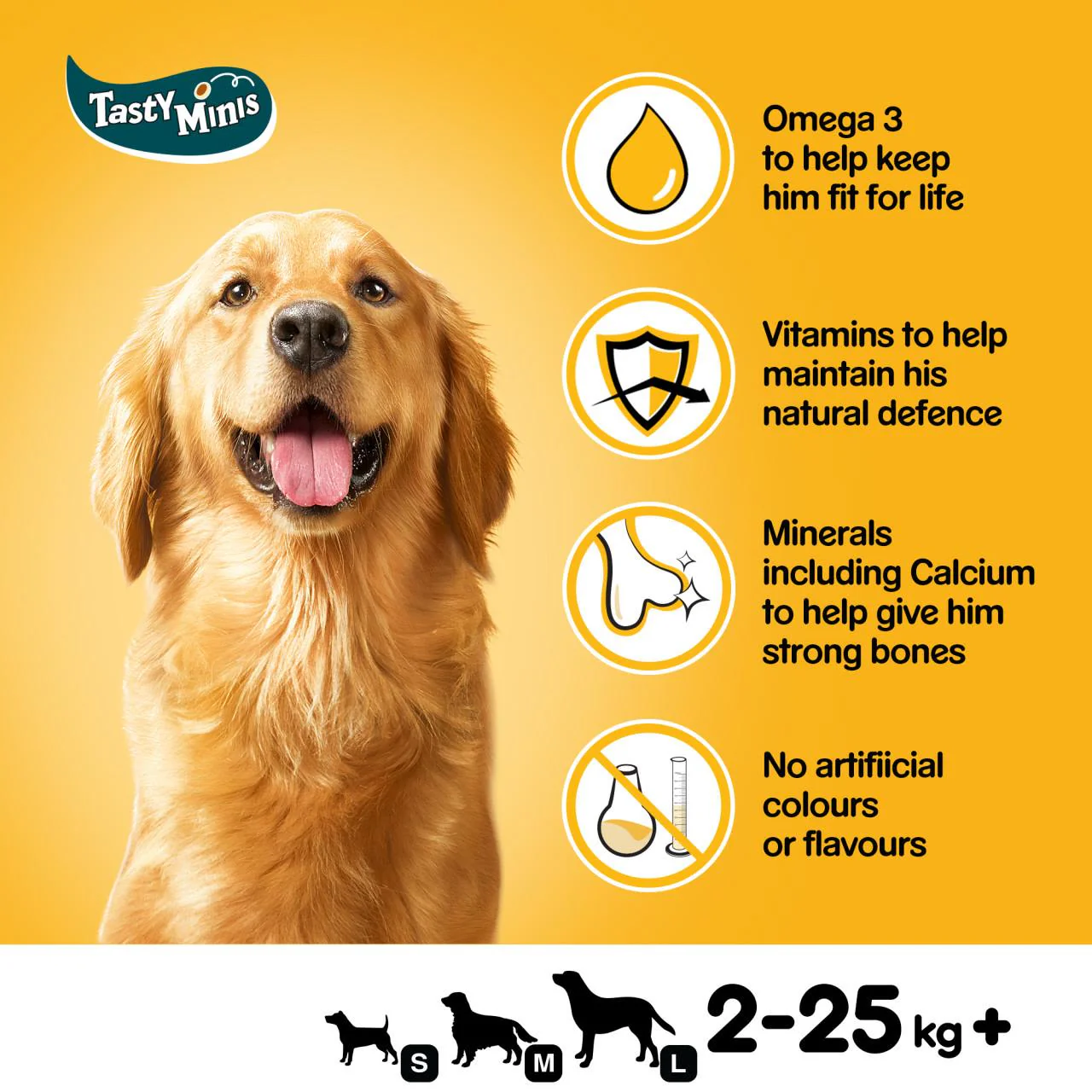 Pedigree Tasty Minis Adult Dog Treats Cheese & Beef Nibbles - Image 7